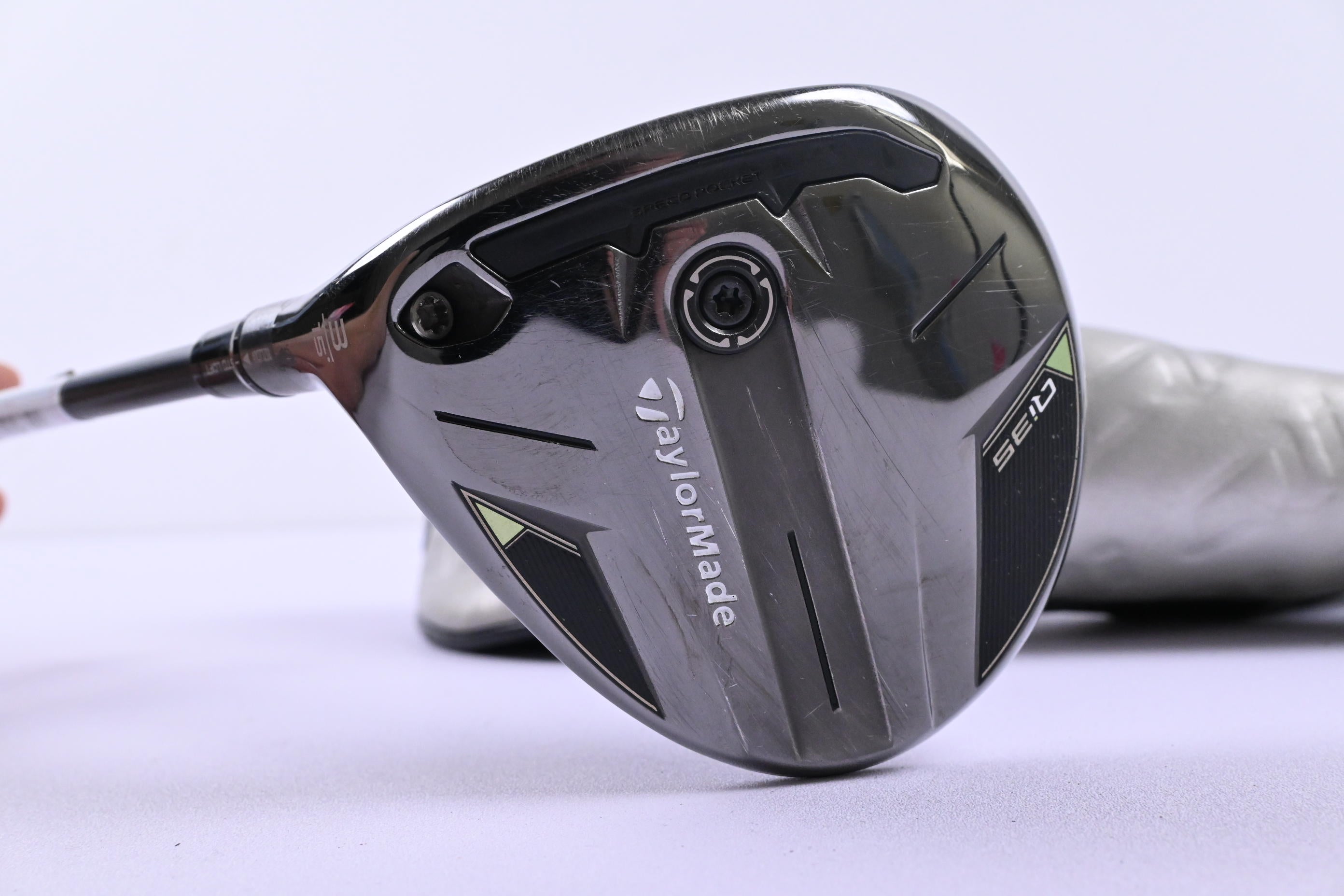 Left Hand Taylormade Qi35 #3 Wood / 15 Degree / Regular Flex Ventus Blue 5 Shaft