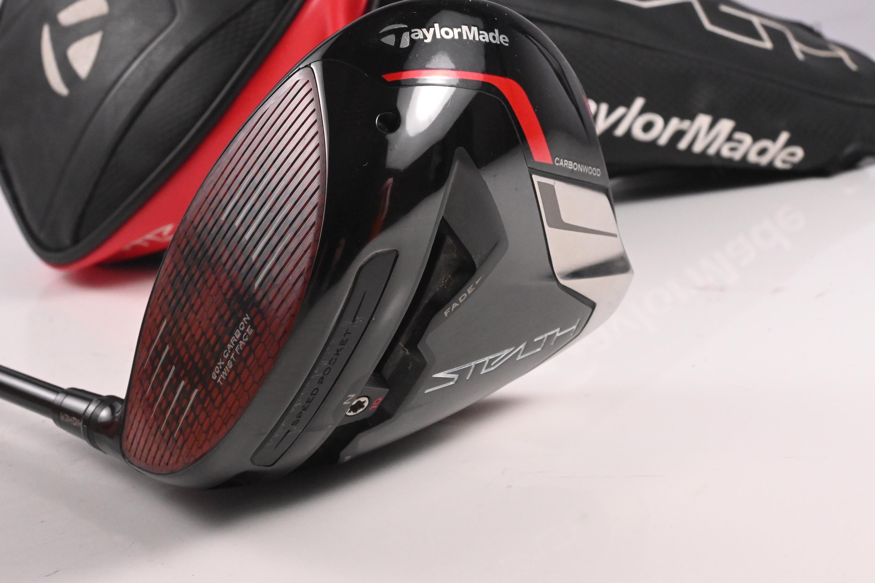 Left Hand Taylormade Stealth Plus Driver / 10.5 Degree / Stiff Flex Tensei CK Orange 70