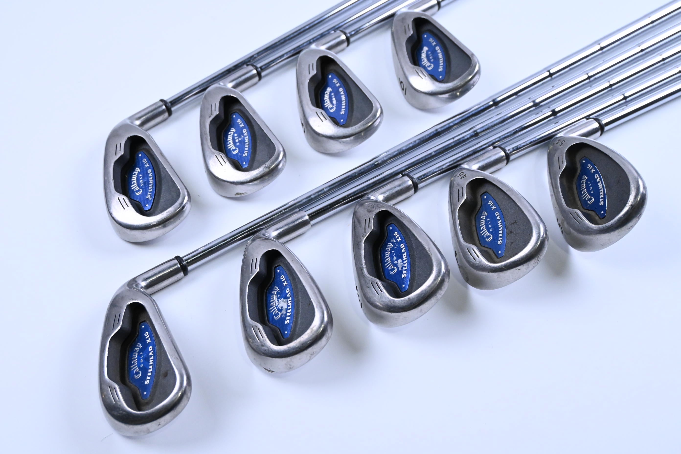 Callaway X-16 Irons / 3-PW+SW / Stiff Flex Dynamic Gold S300 Shafts