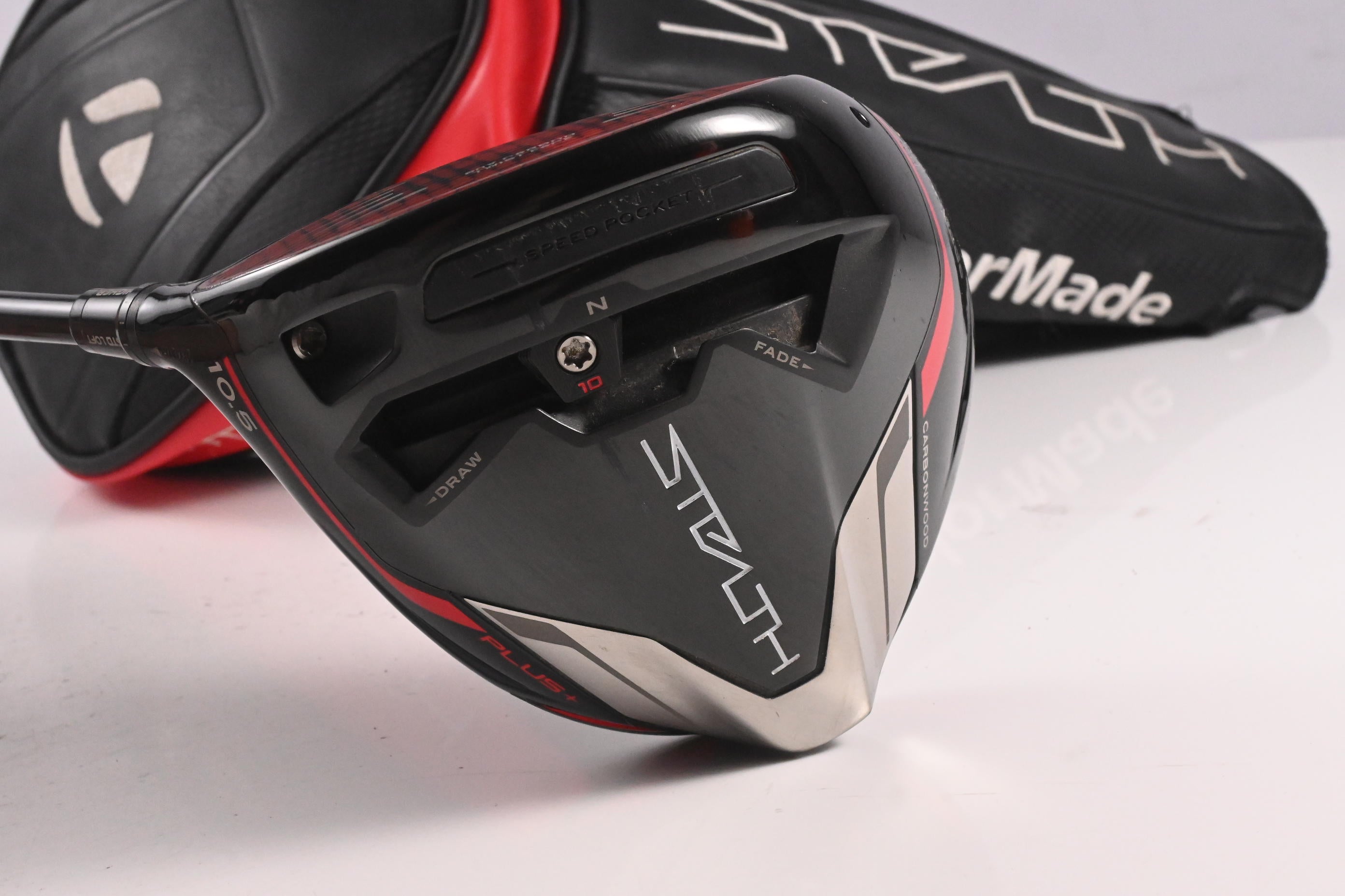 Left Hand Taylormade Stealth Plus Driver / 10.5 Degree / Stiff Flex Tensei CK Orange 70