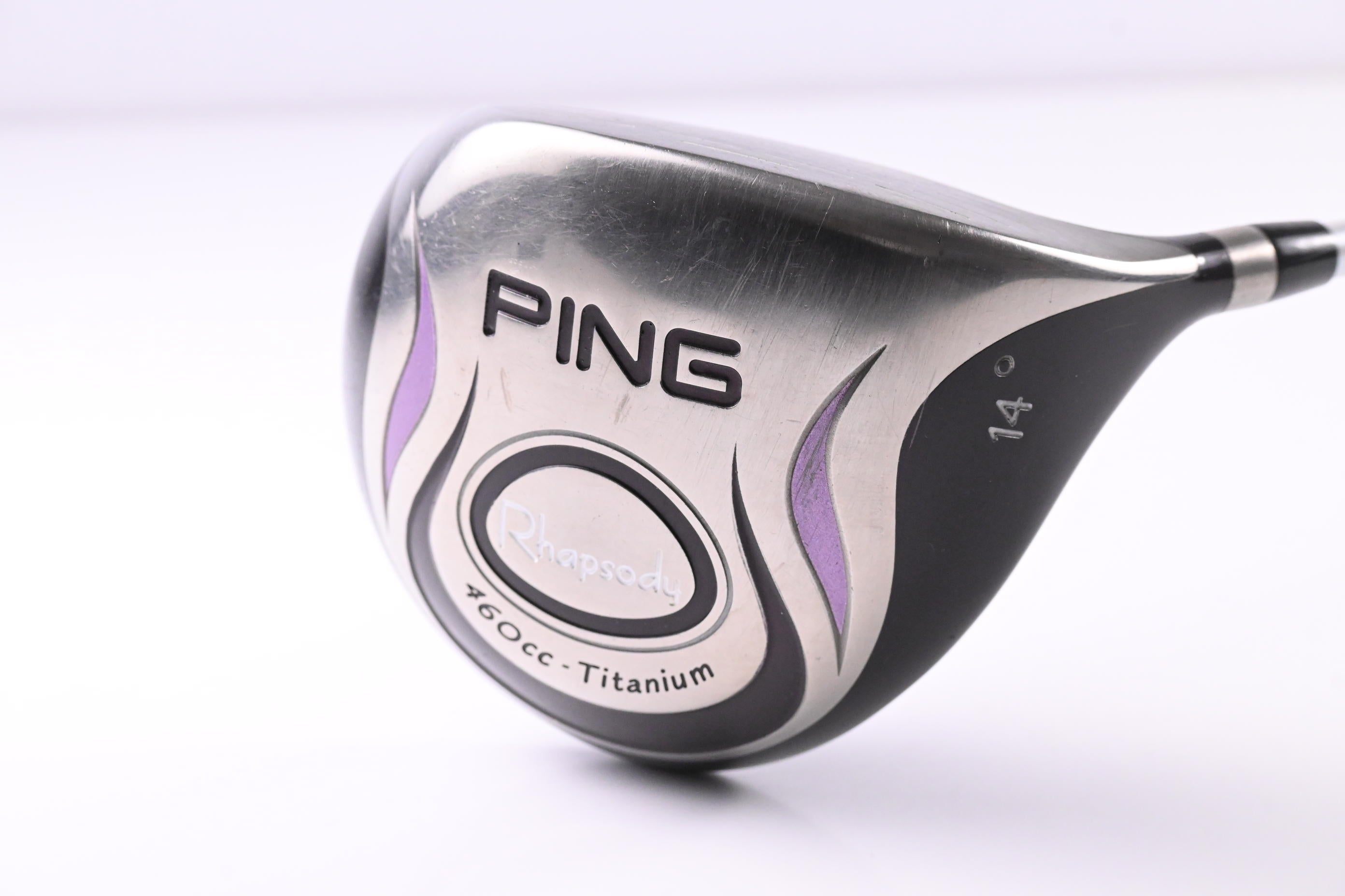 Ladies Ping Rhapsody Driver / 14 Degree / Ladies Flex Ping ULT 129 D Shaft