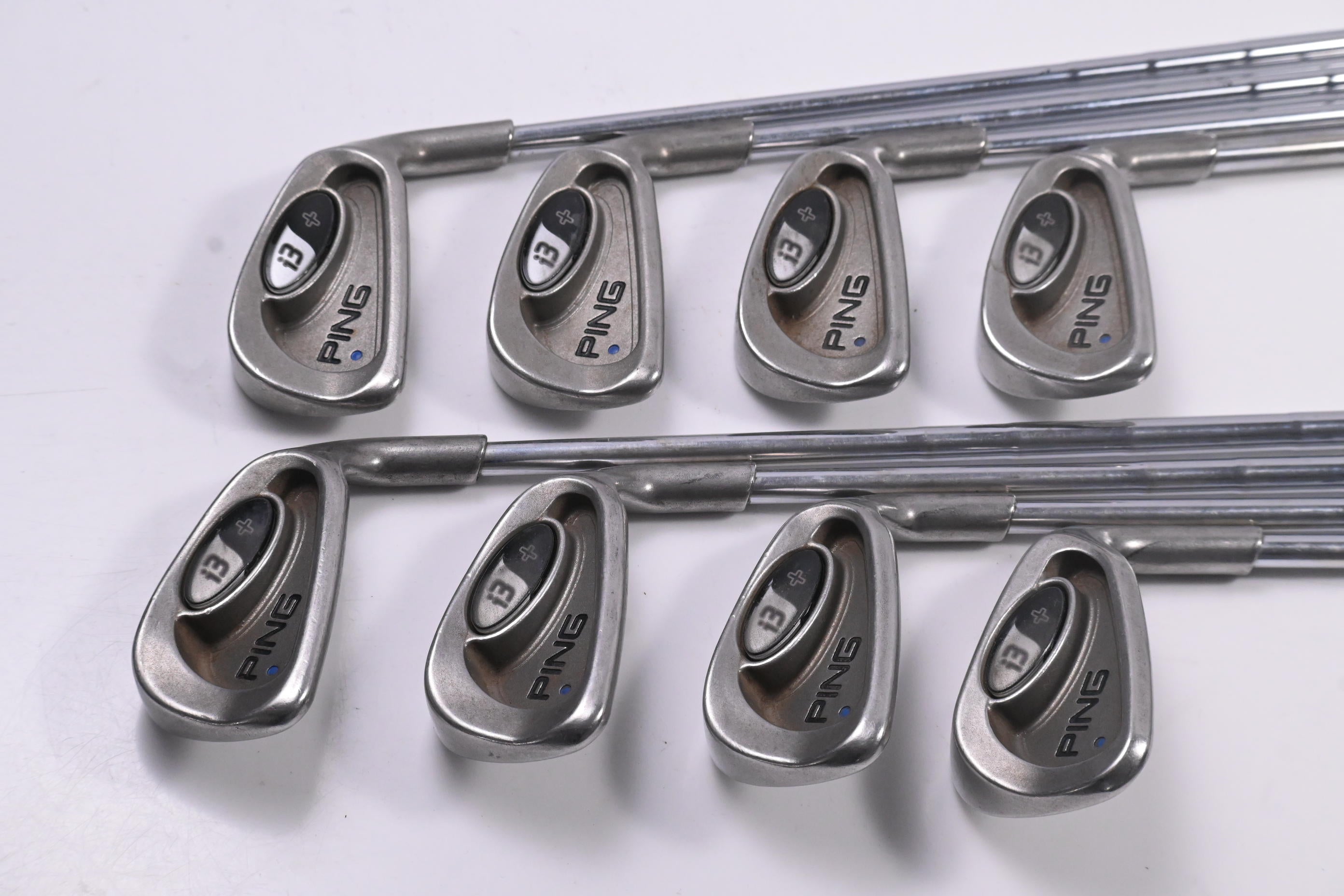 Ping i3+ Irons / 3-PW / Blue Dot / Regular Flex Ping Shafts