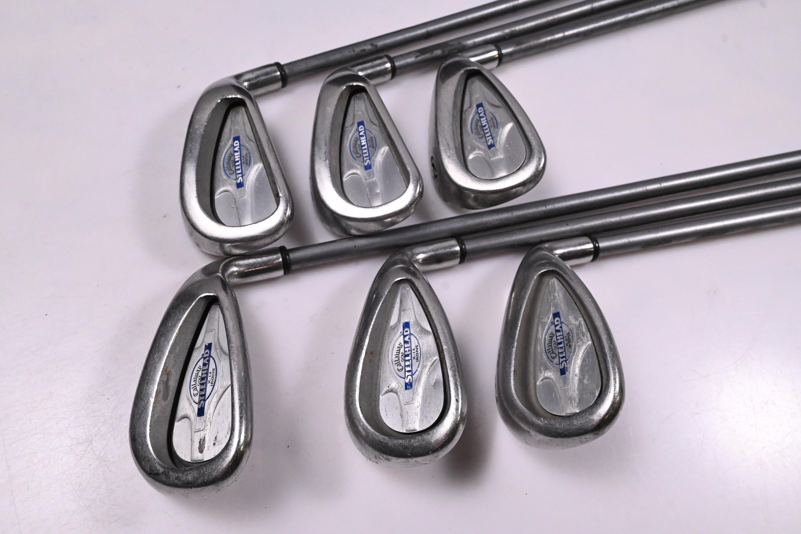Callaway X-14 Irons / 6-PW+SW / Firm Flex Callaway Shafts