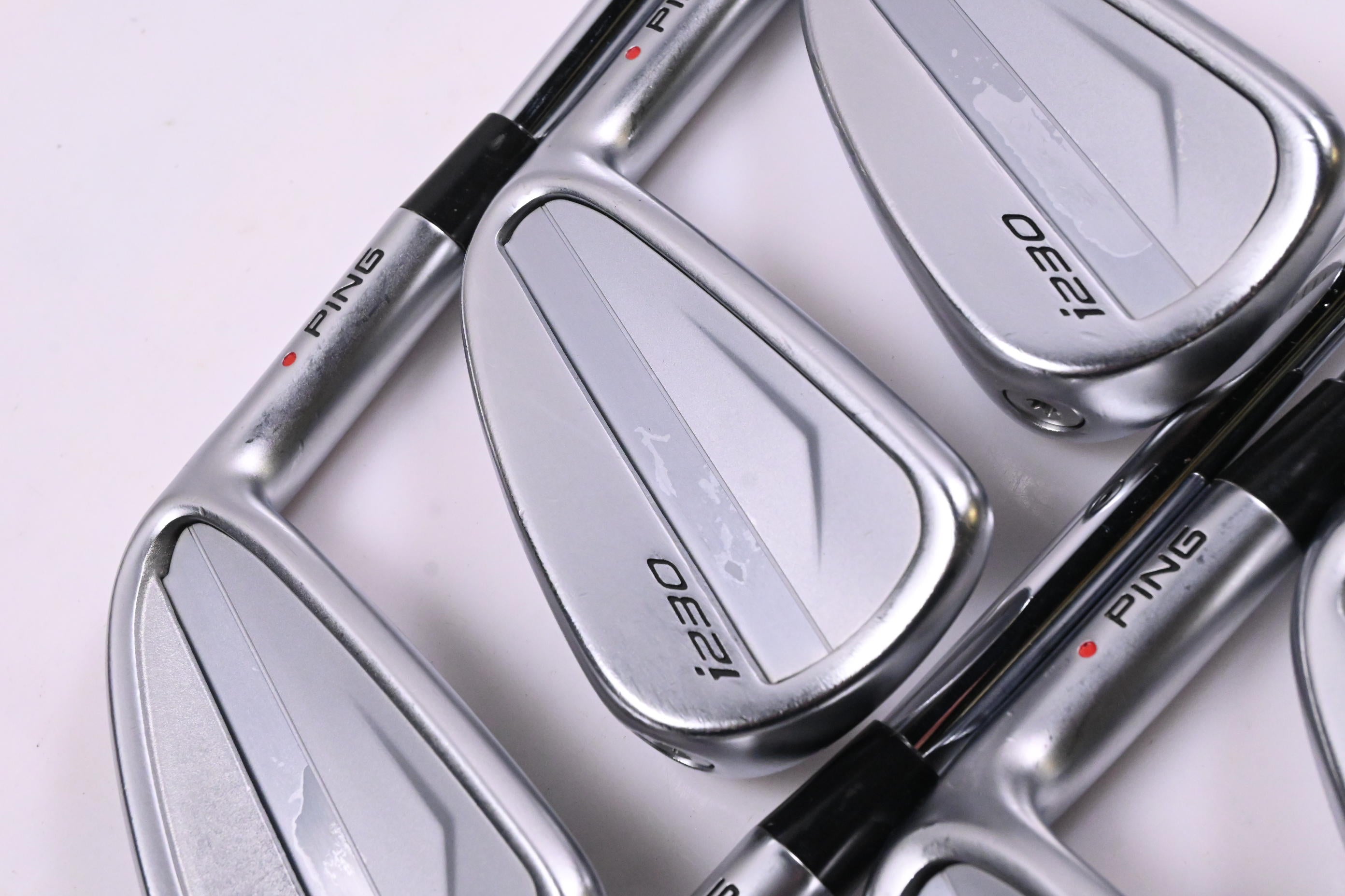 Ping i230 Irons / 5-PW / Red Dot / Stiff Flex Elevate MPH 95 Shafts