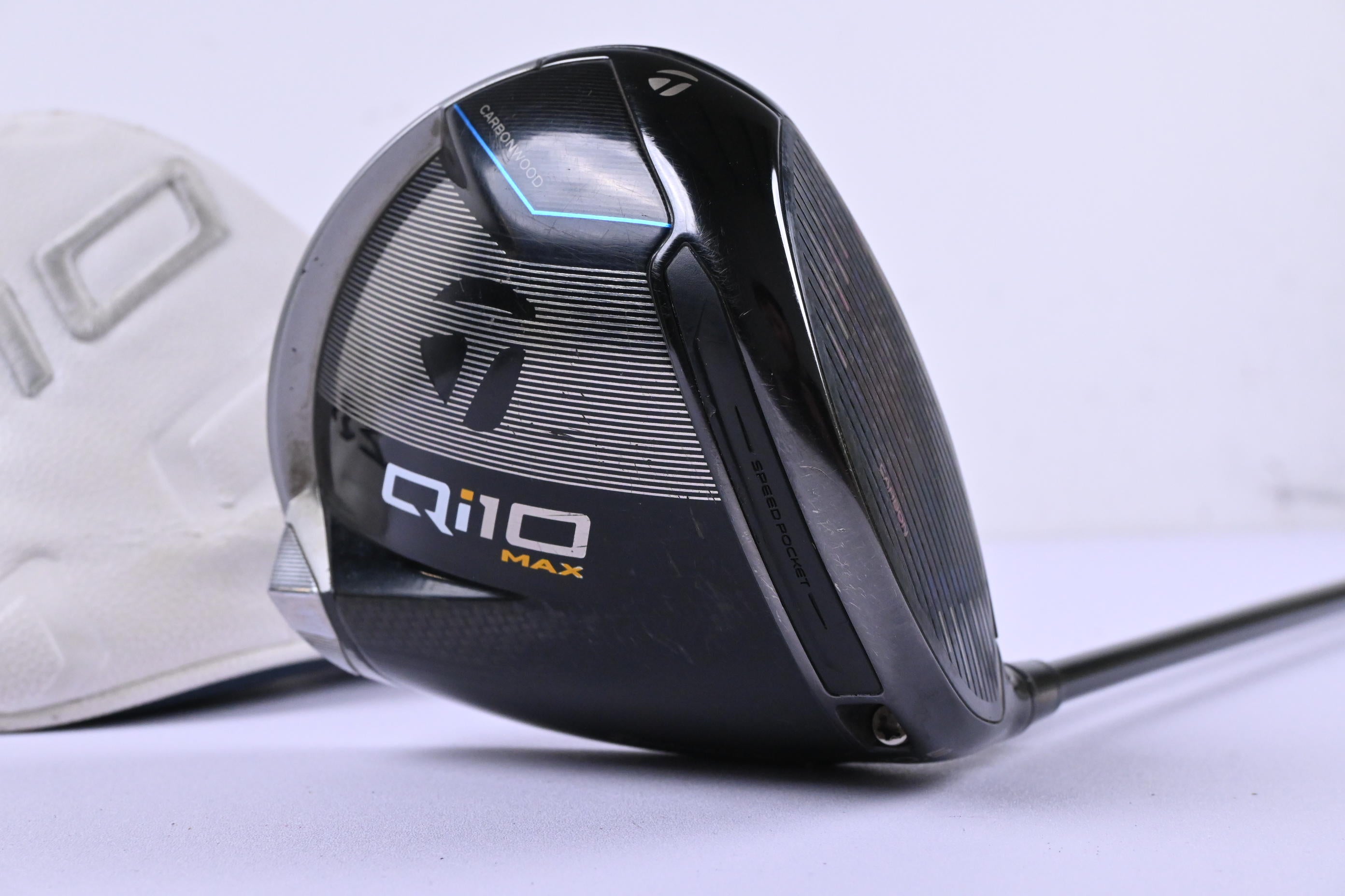 Taylormade Qi10 Max Driver / 10.5 degree / Stiff Flex Kai'li White 60 Shaft