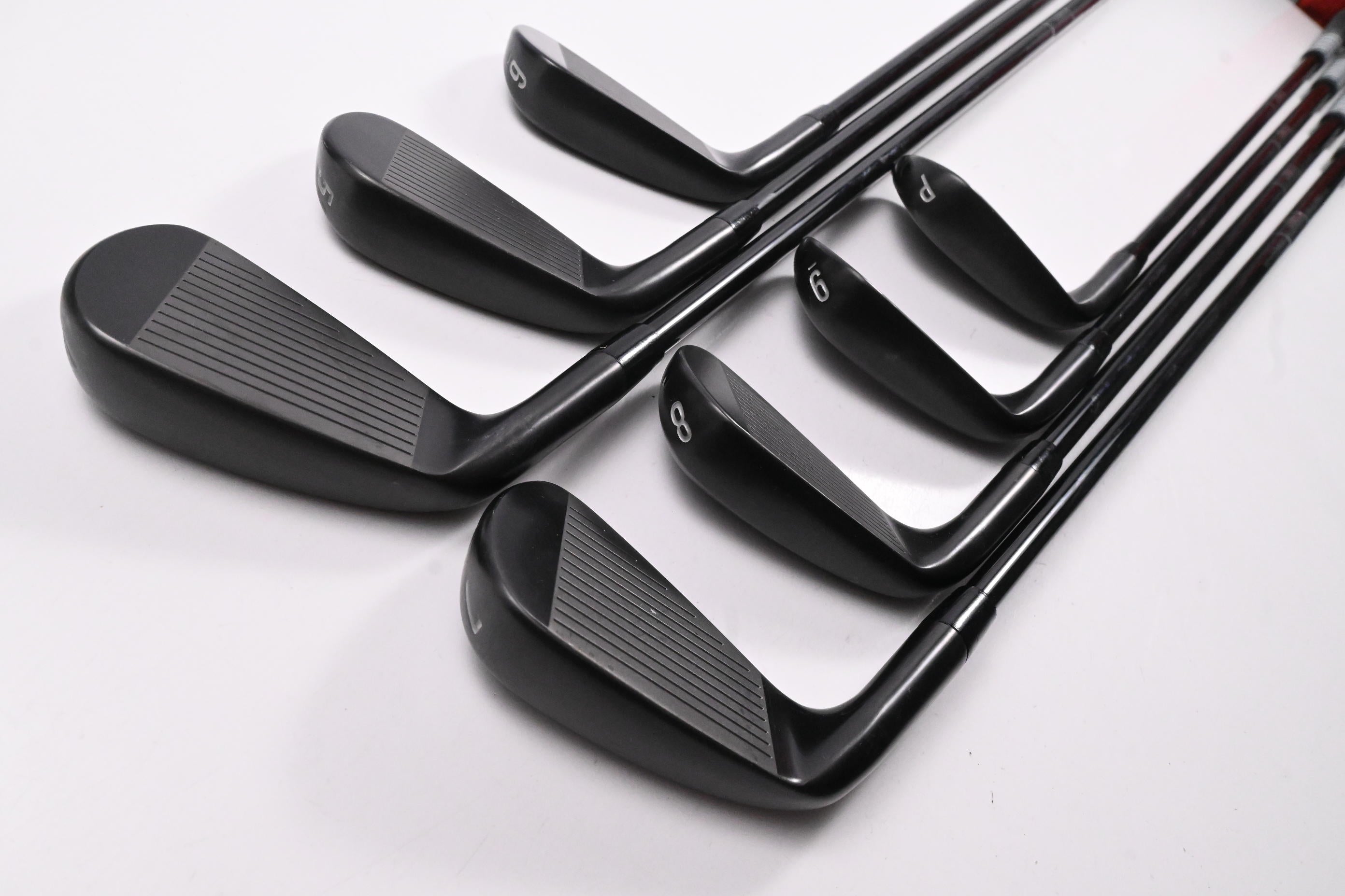 Callaway Apex Ti Fusion Irons / 4-PW / Stiff Flex MMT 85 Shafts