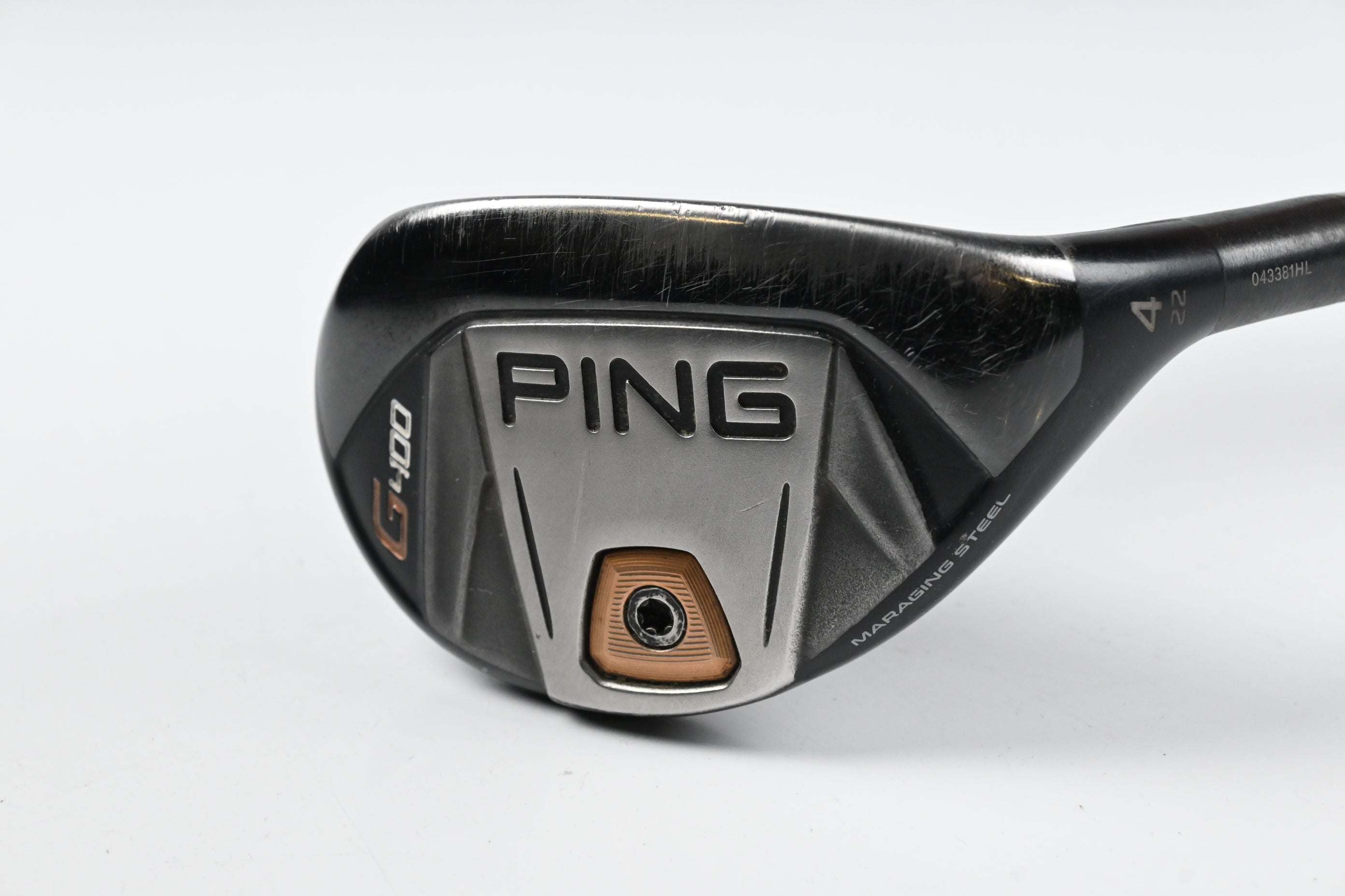 Ping G400 #4 Hybrid / 22 Degree / Regular Flex Ping Alta CB 70 Shaft