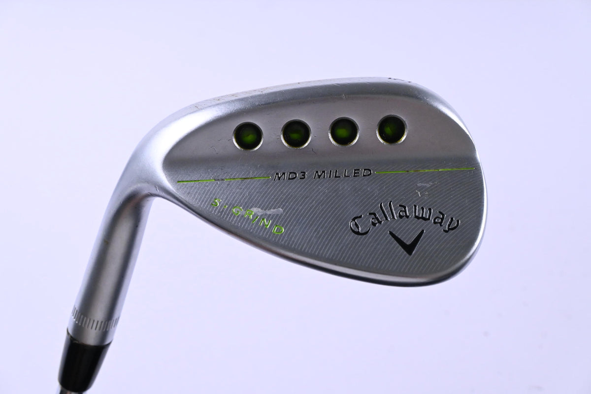 Left Hand Callaway MD3 Milled Sand Wedge / 56 Degree / Stiff Flex XP 95 S300