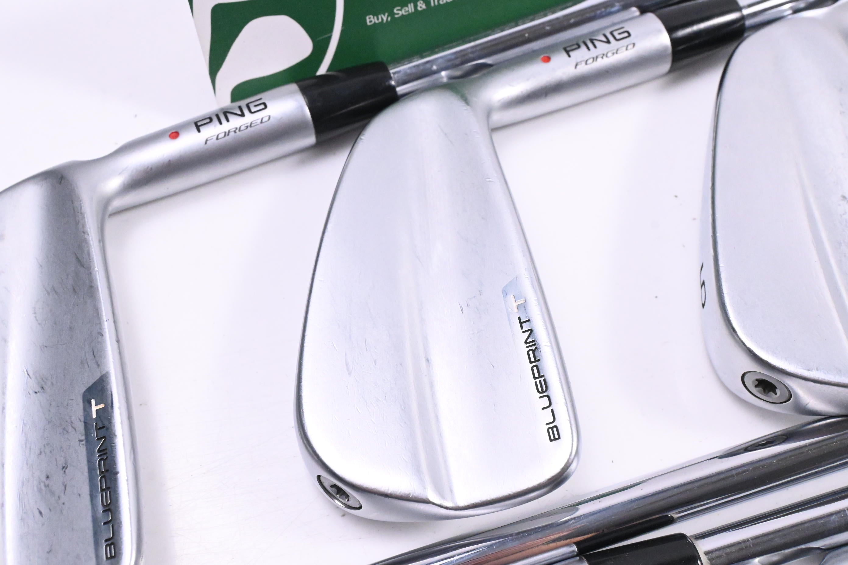Ping Blueprint T Irons / 4-PW / Red Dot / TX-Flex Project X Rifle Precision Shafts