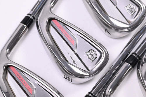 Wilson DYNAPWR 2023 Irons / 5-PW+GW / Stiff Flex KBS MAX Ultralite Shafts