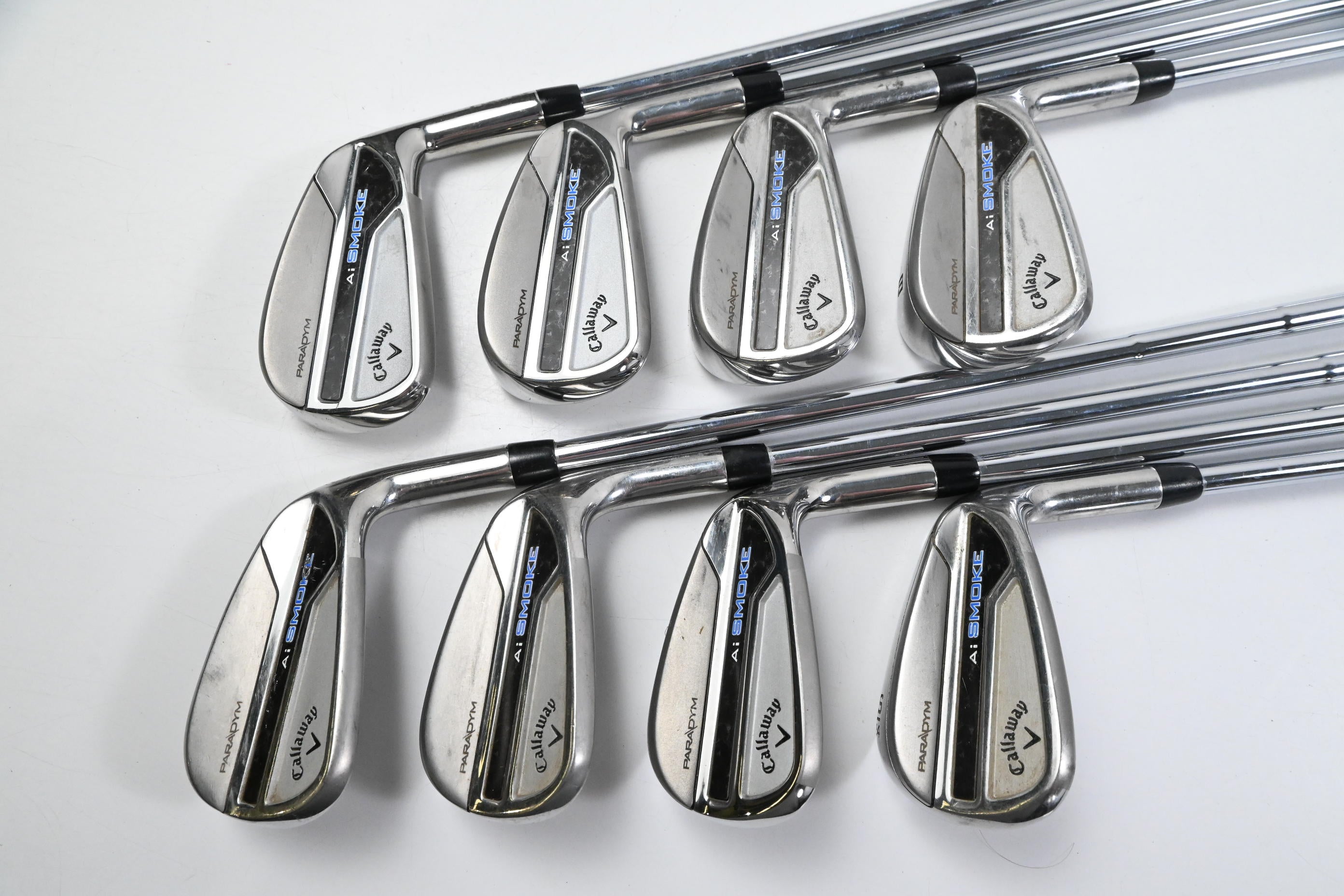 Callaway Paradym Ai Smoke Irons / 5-PW+GW+SW / Regular Flex Dynamic Gold R300