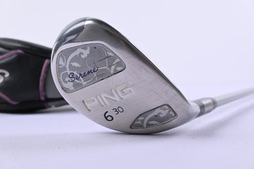 Ladies Ping Serene #6 Hybrid / 30 Degree / Ladies Flex Ping ULT 210 Shaft