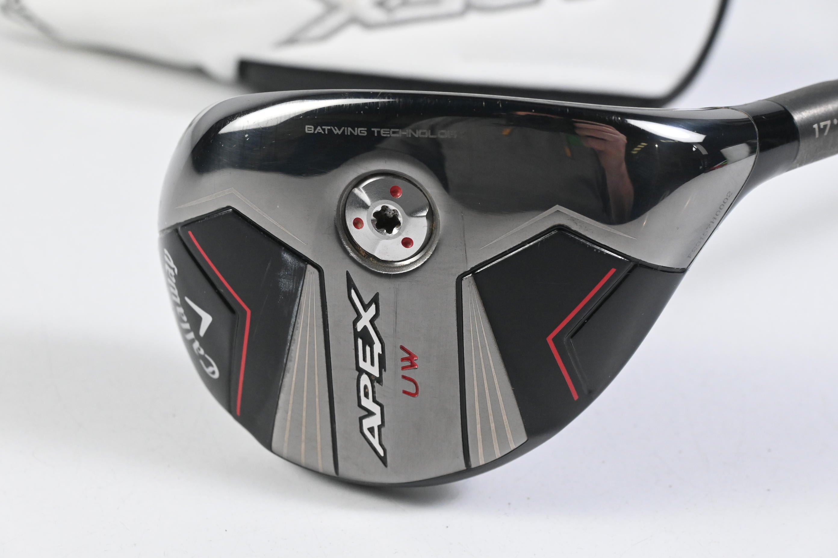 Callaway Apex UW 24 #2 Hybrid / 17 Degree / Stiff Flex MMT Black 70 Shaft