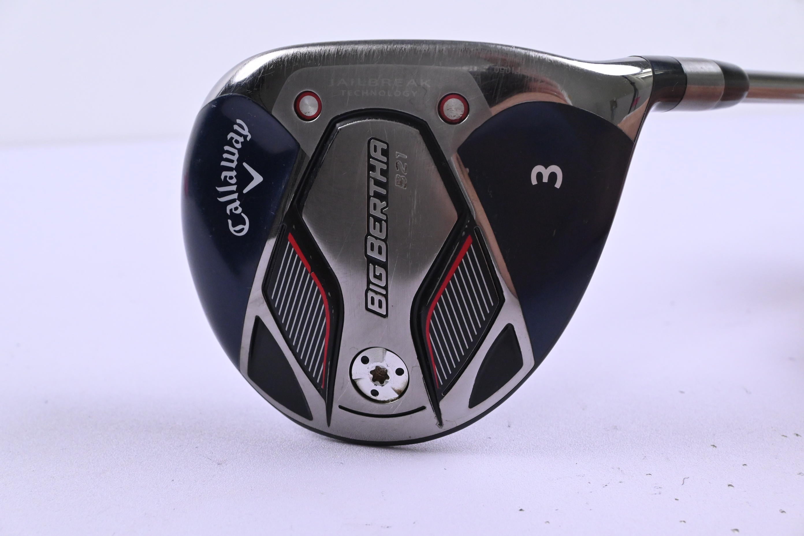 Callaway Big Bertha B21 #3 Wood / 15 Degree / Stiff Flex Callaway RCH 75 Shaft
