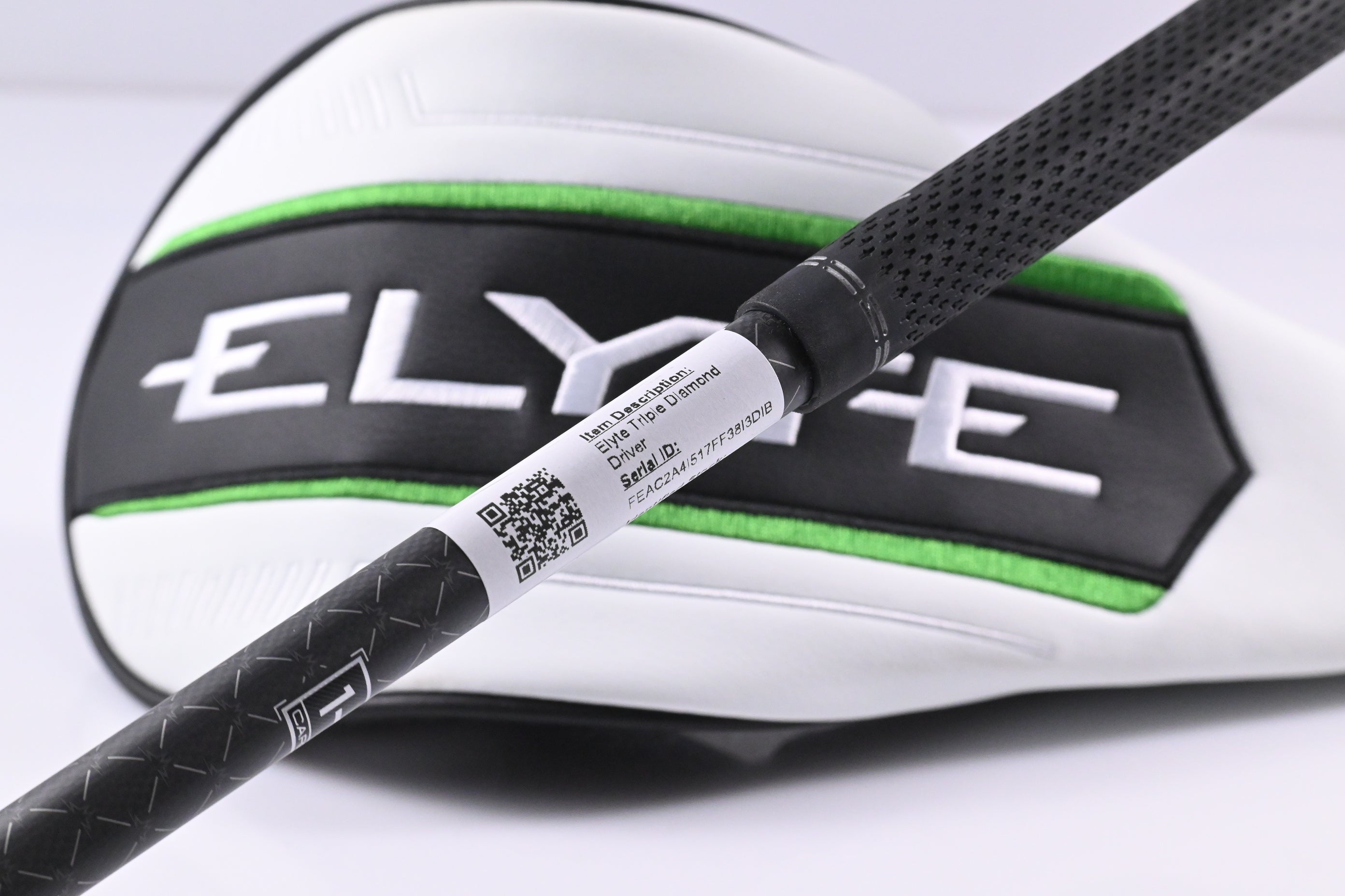 Callaway Elyte Triple Diamond Driver / 9 Degree / Stiff Flex Tensei 1K Black 65