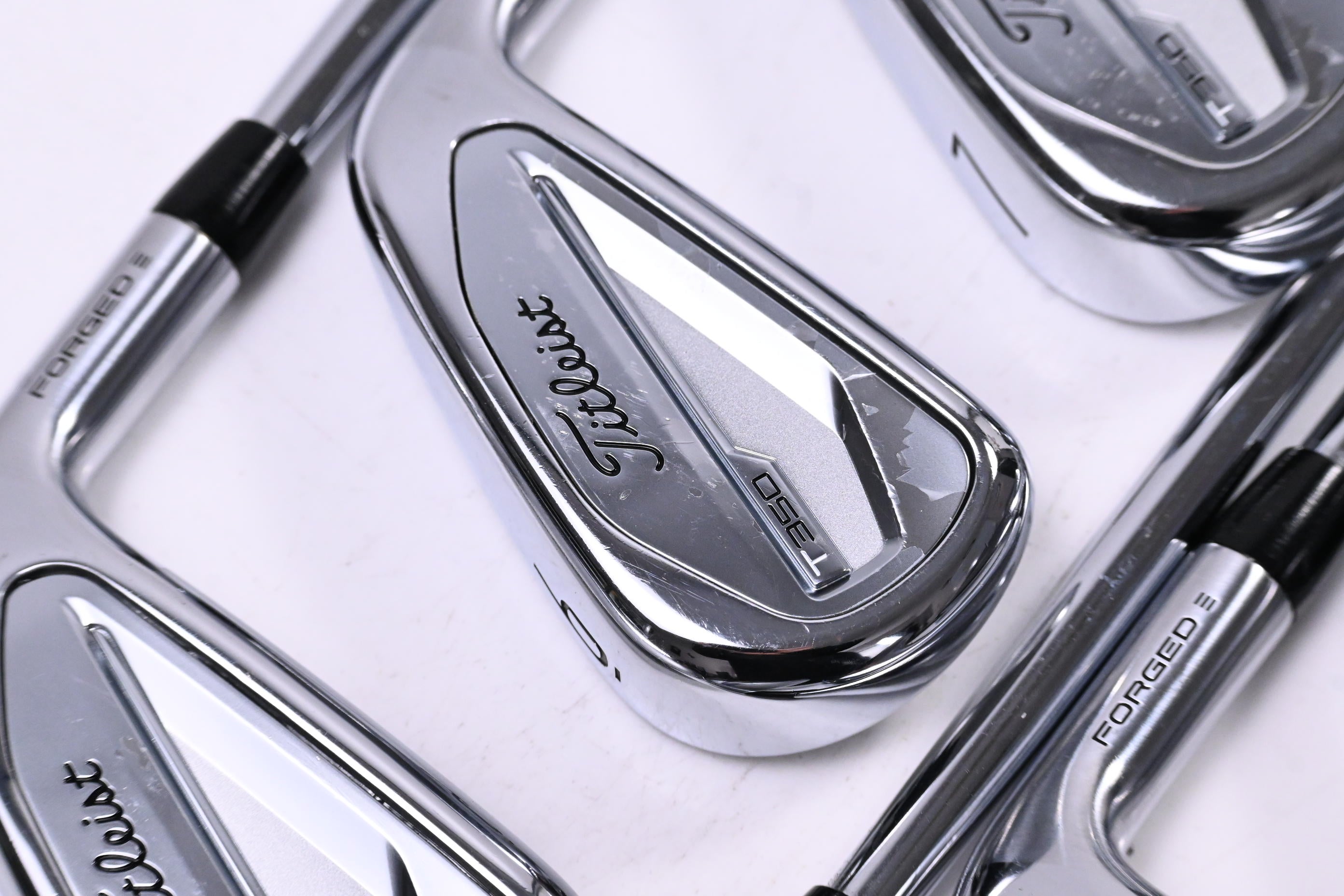 Titleist T350 Irons / 5-PW+48 / Regular Flex Project X LZ 110 Shafts