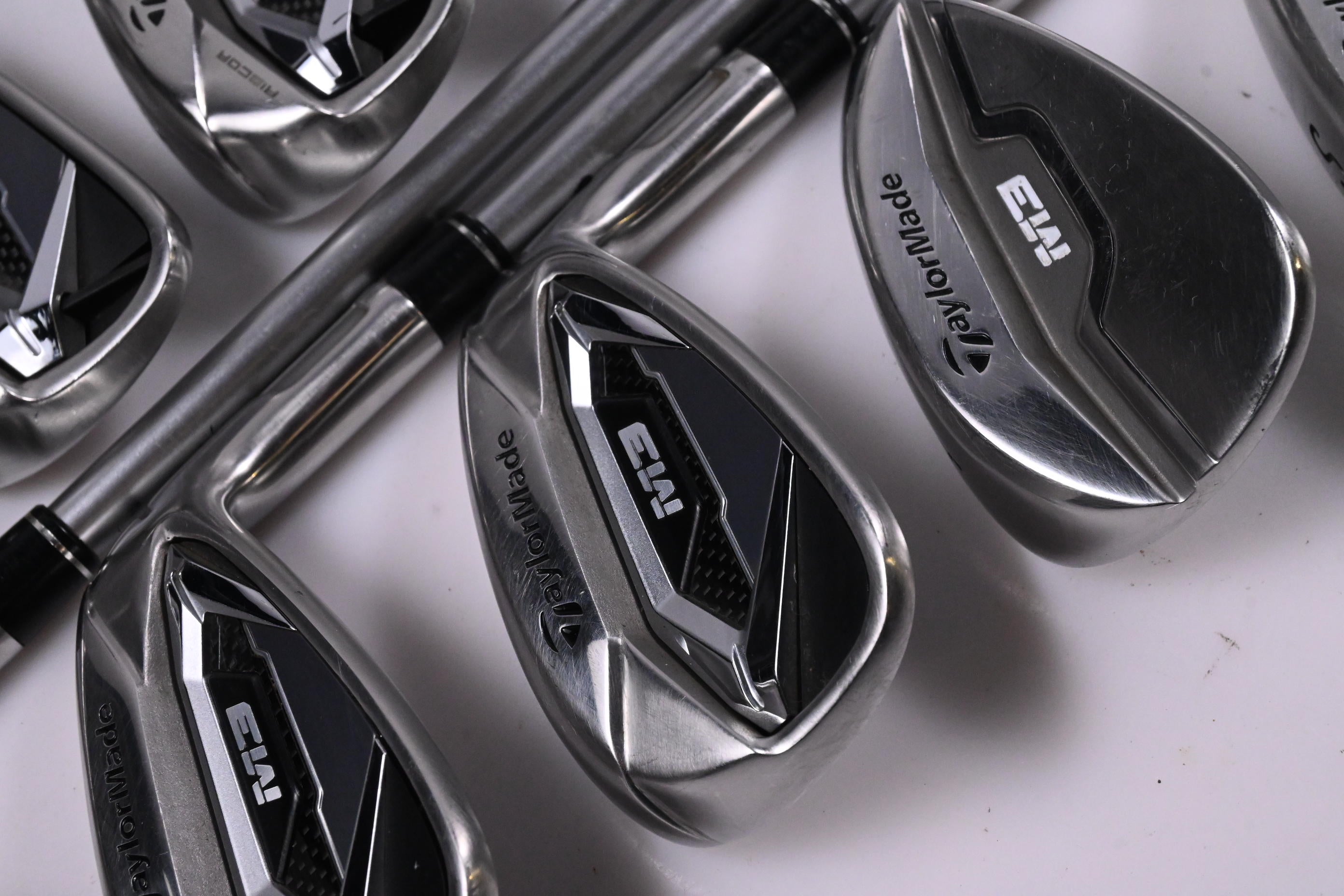 Taylormade M3 Irons / 4-PW+AW+SW / Regular Flex Tensei CK Blue 70IR Shafts