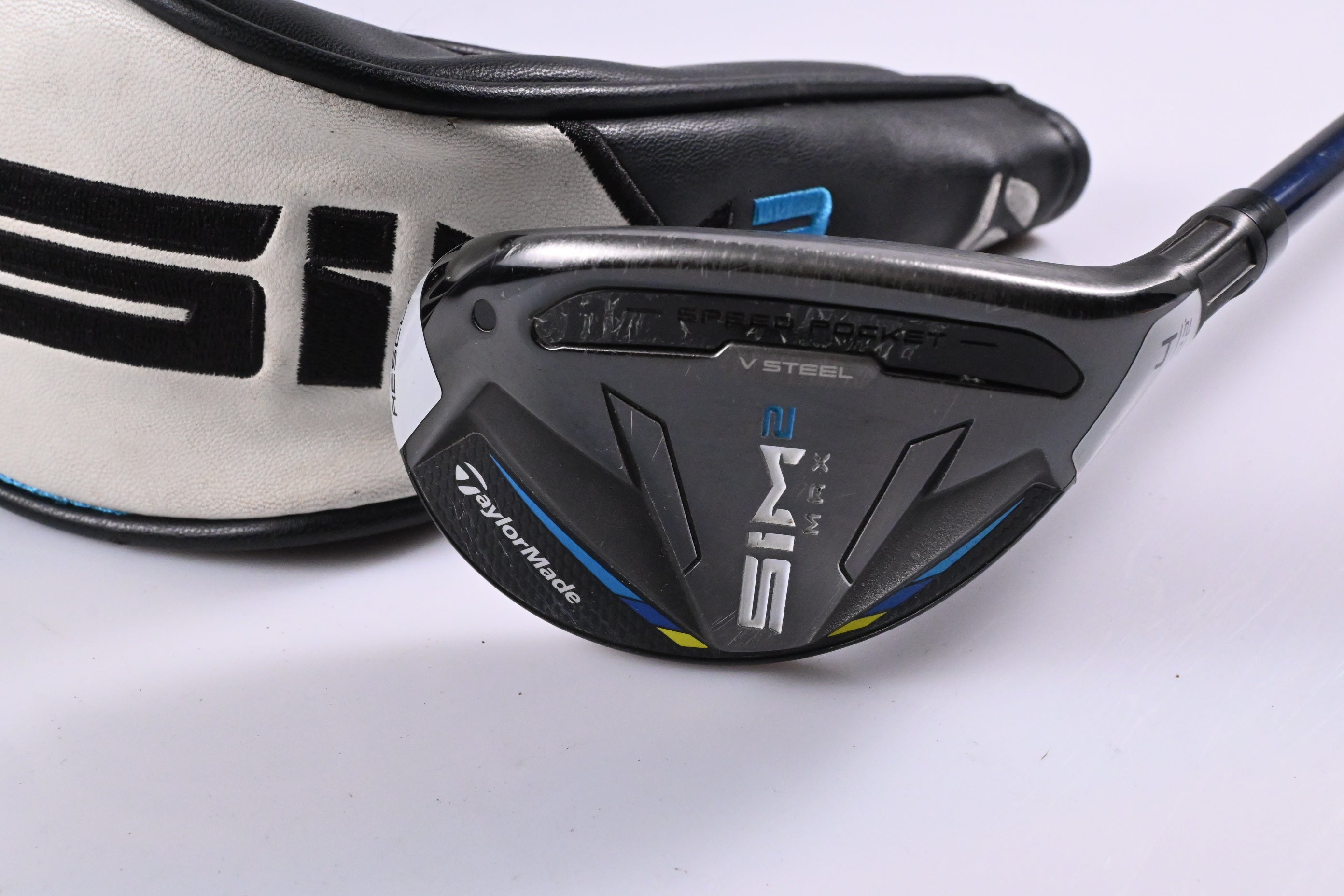 Taylormade SIM2 Max #4 Hybrid / 22 Degree / Regular Flex Fujikura Ventus Blue 6