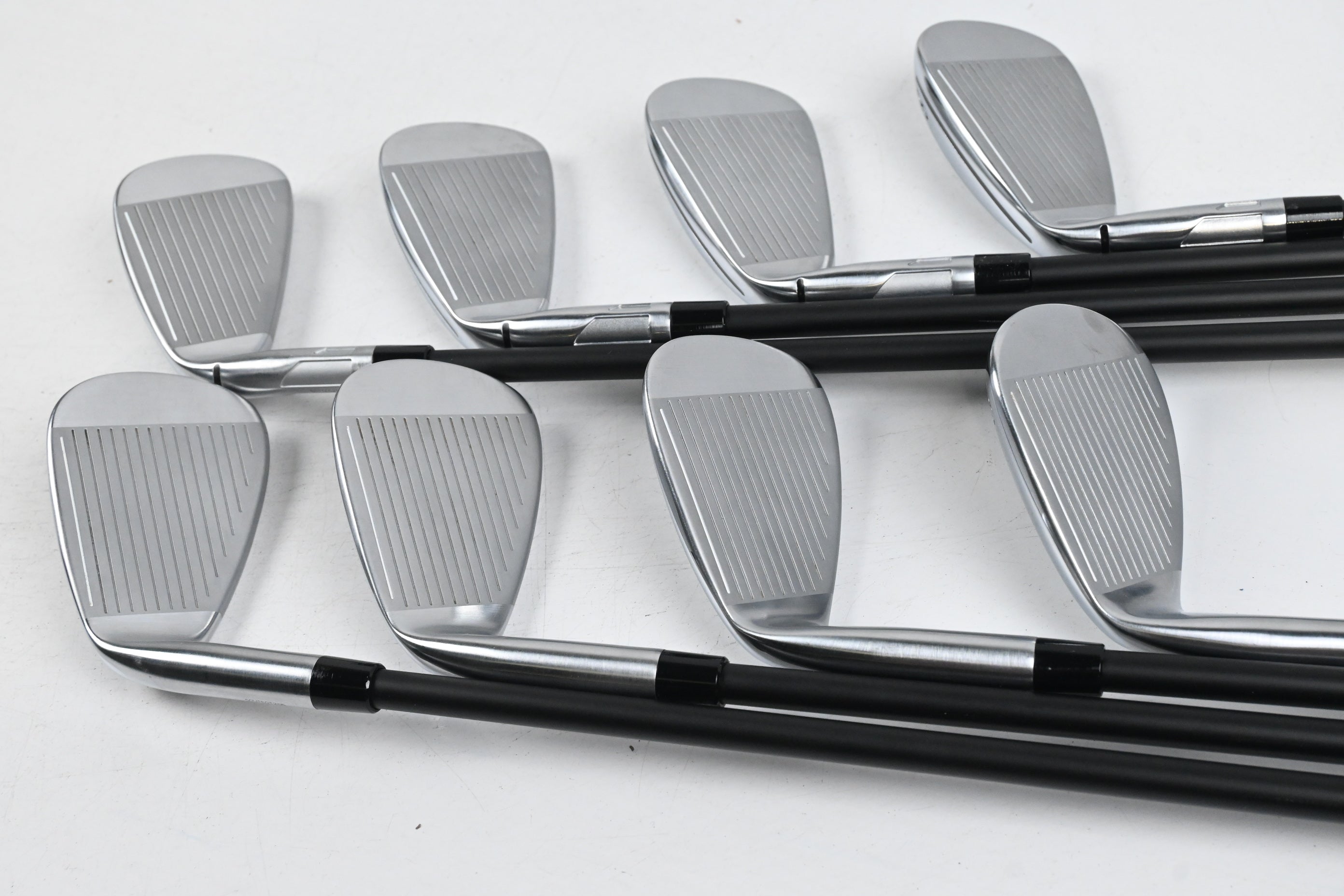 Taylormade Qi Max HL Irons / 5-PW+GW+SW / Senior Flex KBS MAX 55 Shafts