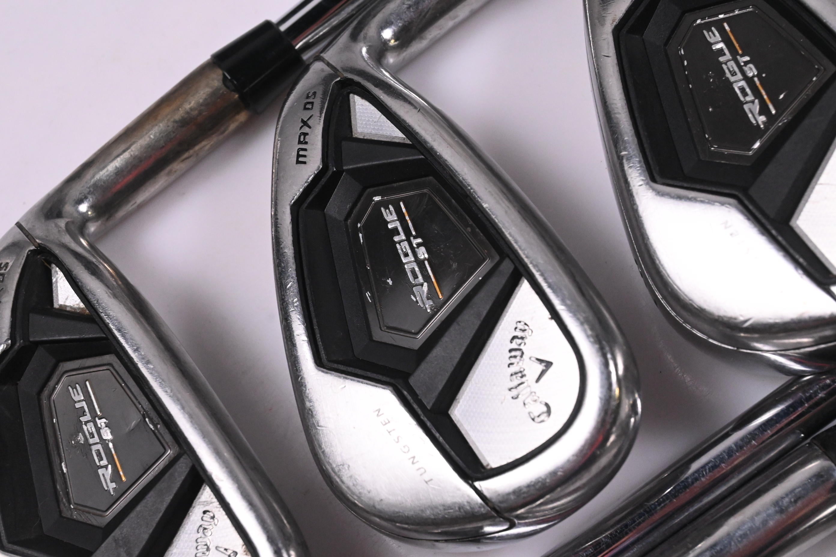 Callaway Rogue ST Max OS Irons / 7-PW+GW+SW / Regular Flex Elevate MPH 95