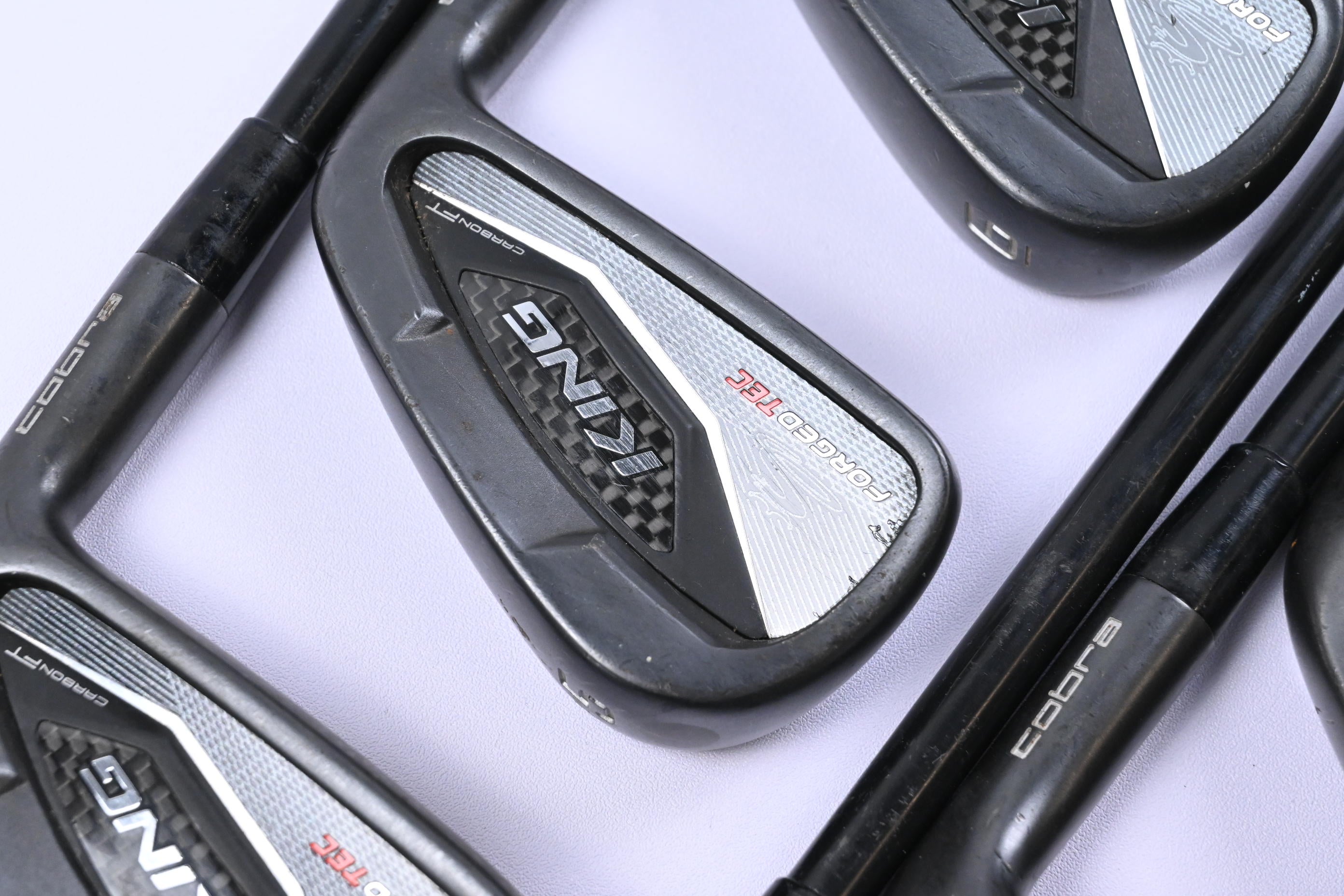 Cobra King Forged Tec Irons / 4-PW / Stiff Flex AMT Tour White S300 (Steel)