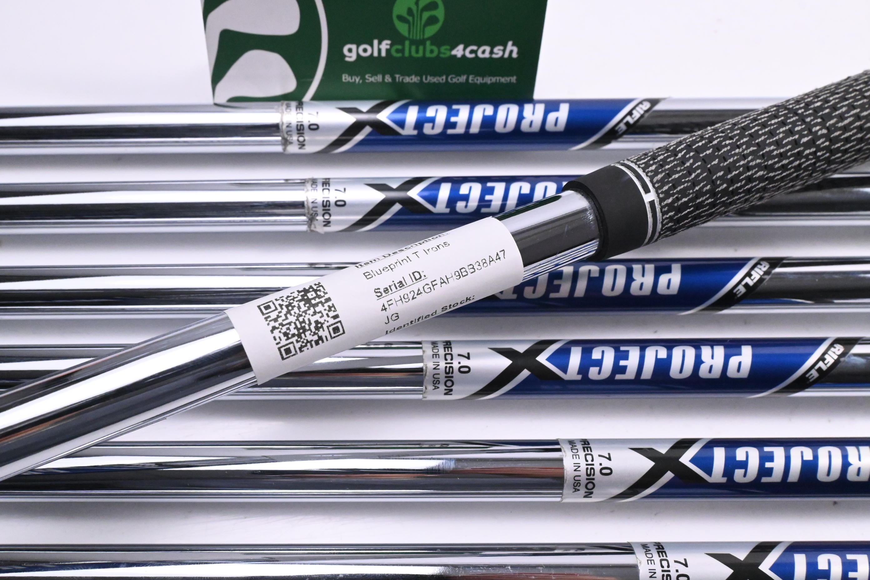 Ping Blueprint T Irons / 4-PW / Red Dot / TX-Flex Project X Rifle Precision Shafts