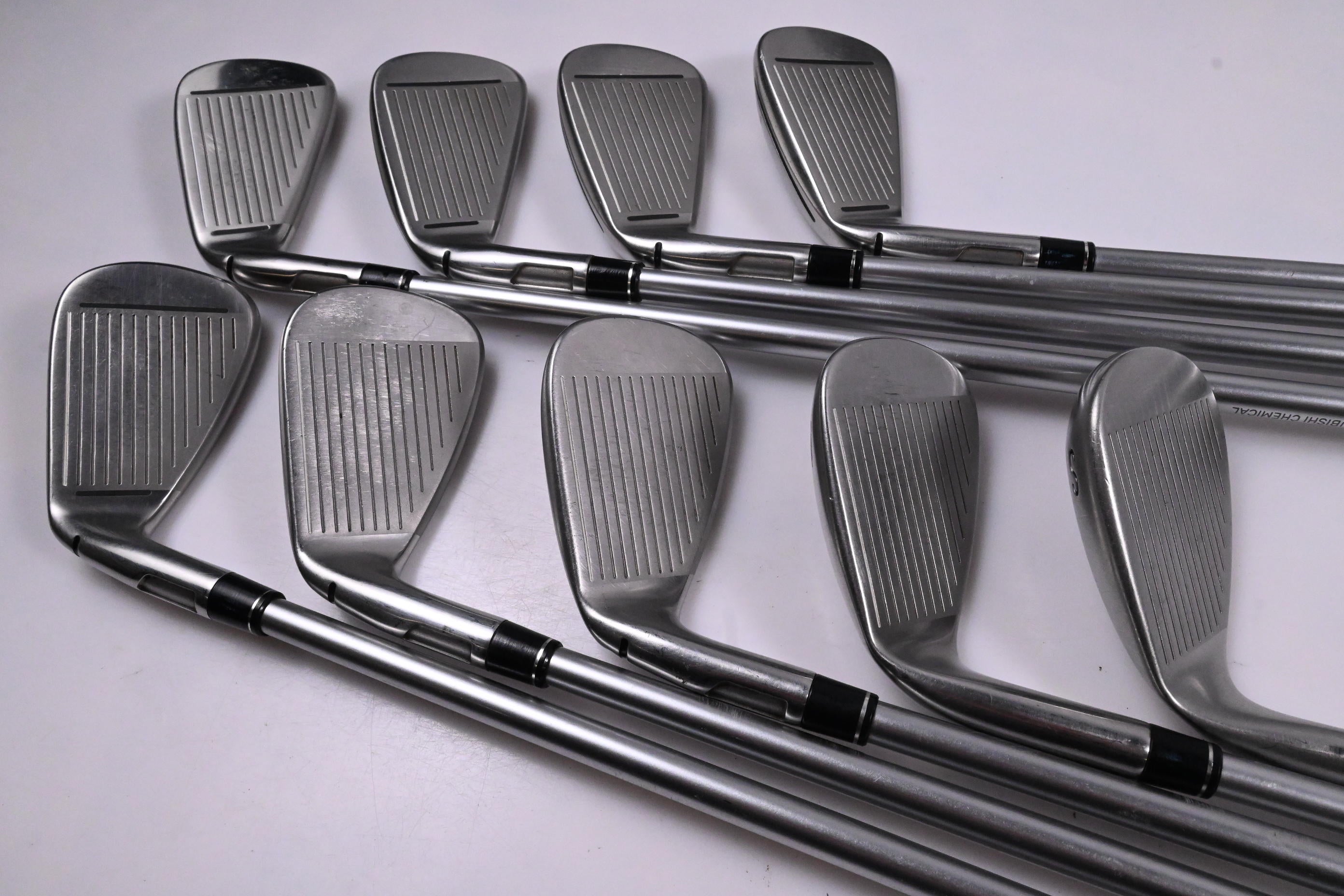Taylormade M3 Irons / 4-PW+AW+SW / Regular Flex Tensei CK Blue 70IR Shafts