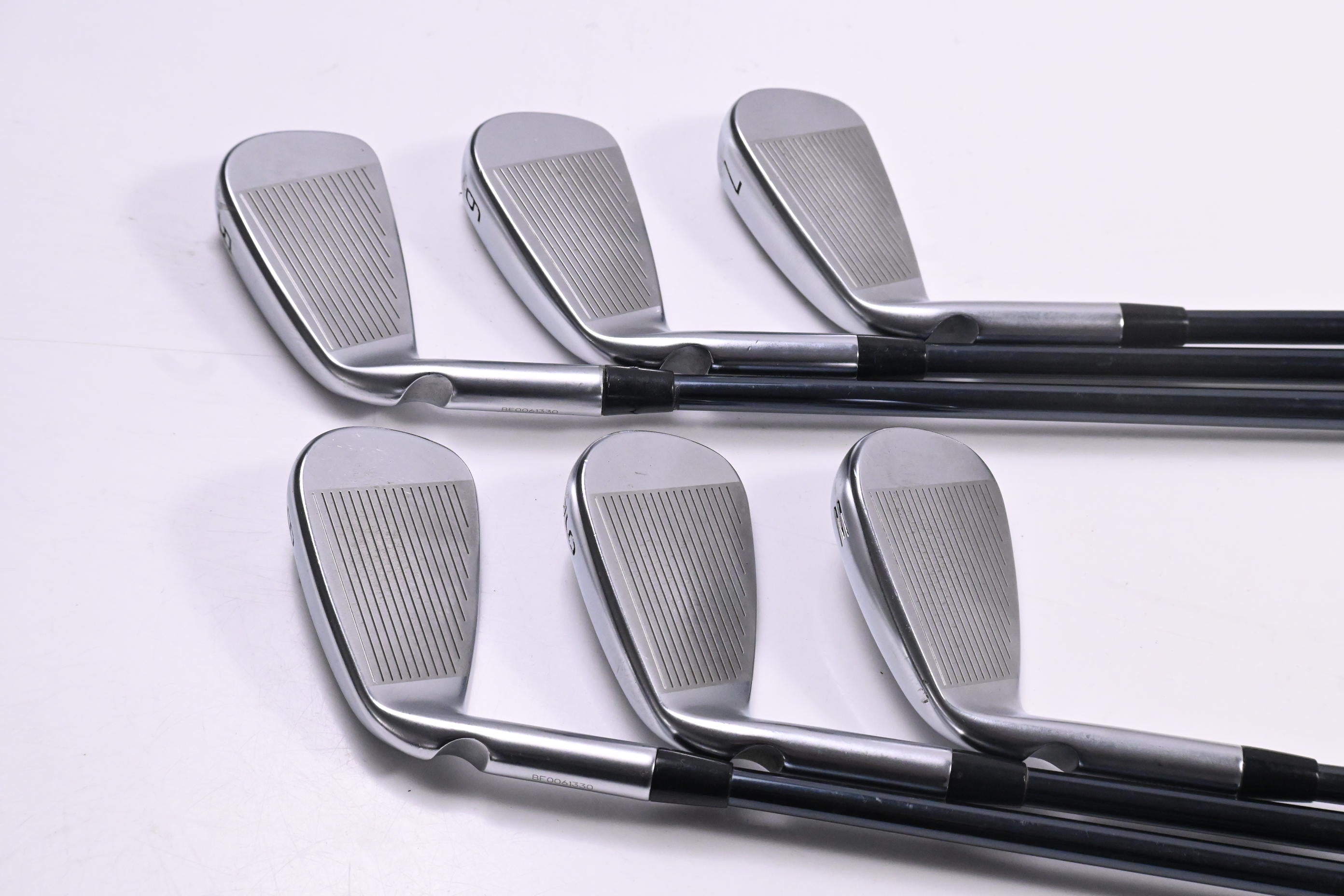 Ping i530 Irons / 5-PW / Orange Dot / Regular Flex Recoil DART 75 Shafts
