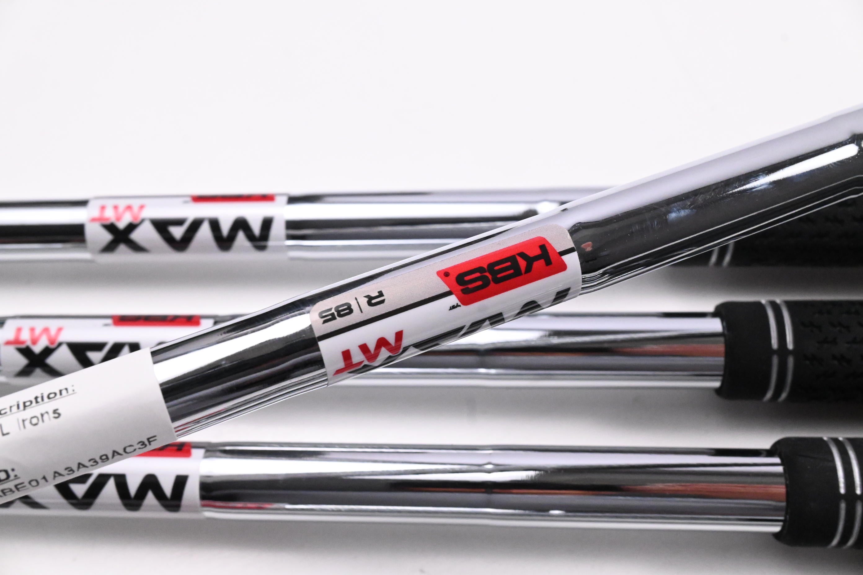Taylormade Qi Max HL Irons / 5-PW+SW / Regular Flex KBS MAX MT 85 Shafts