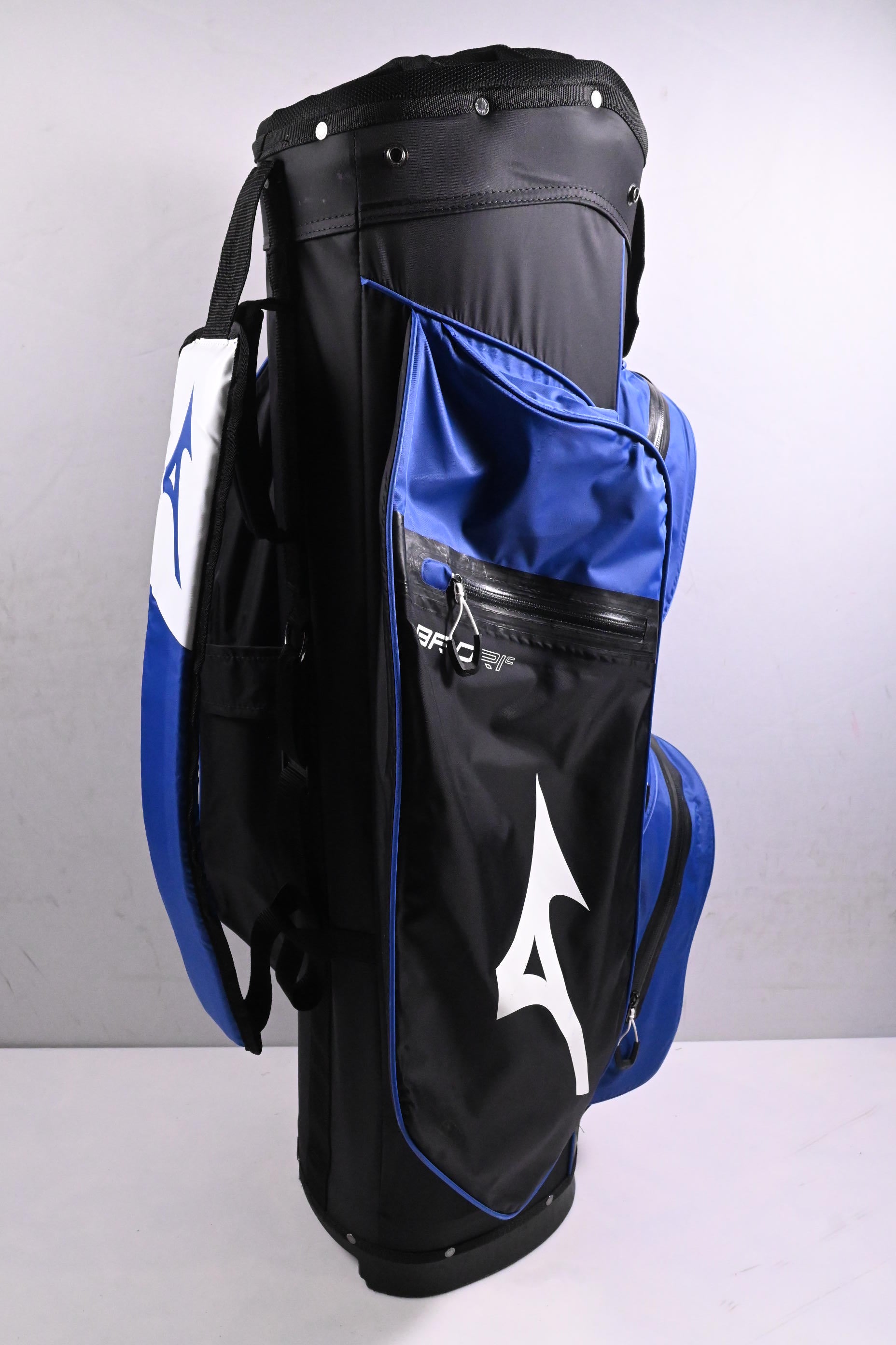 Mizuno BR-DriC Cart Bag / 14-Way Divider / Black, Blue