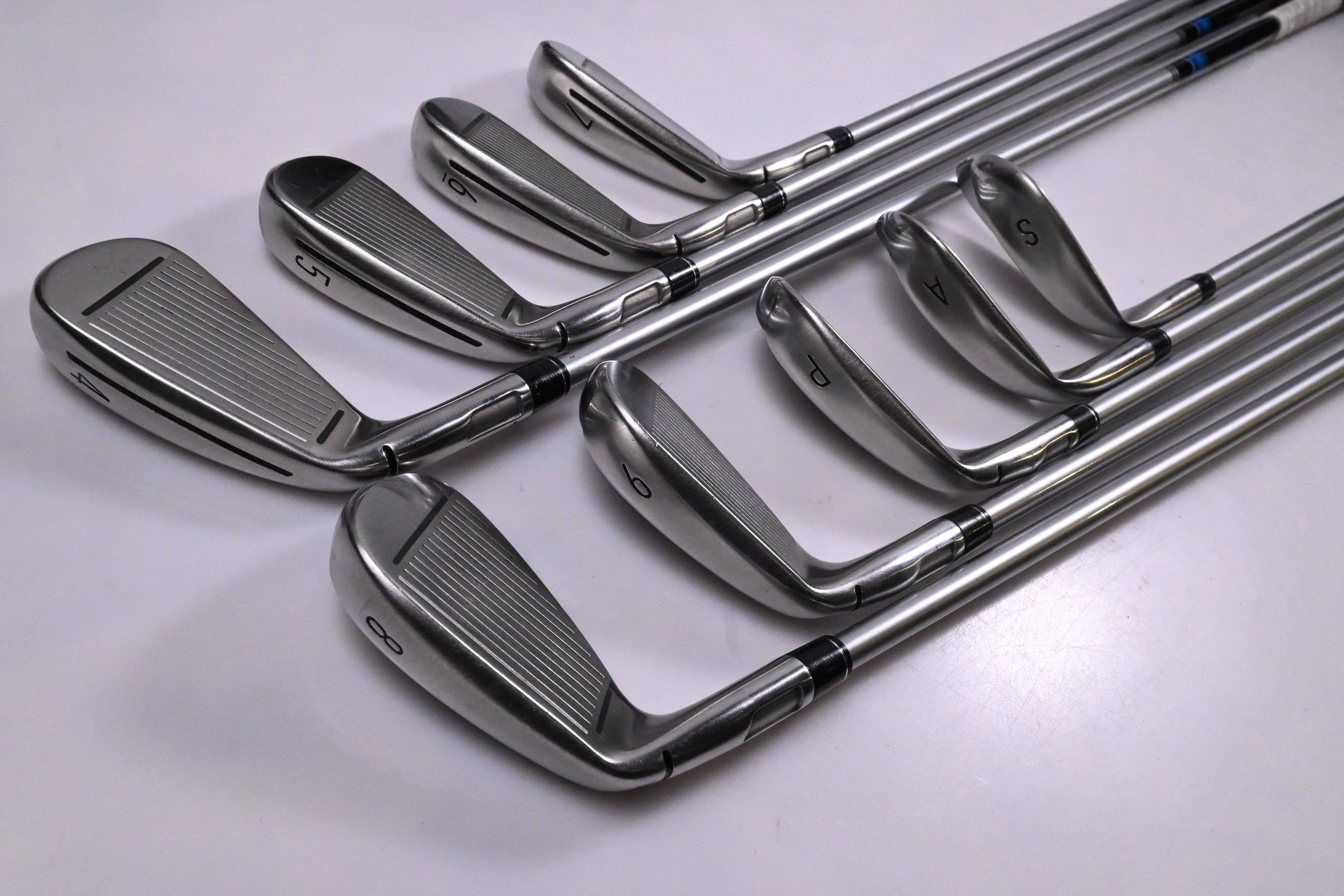 Taylormade M3 Irons / 4-PW+AW+SW / Regular Flex Tensei CK Blue 70IR Shafts