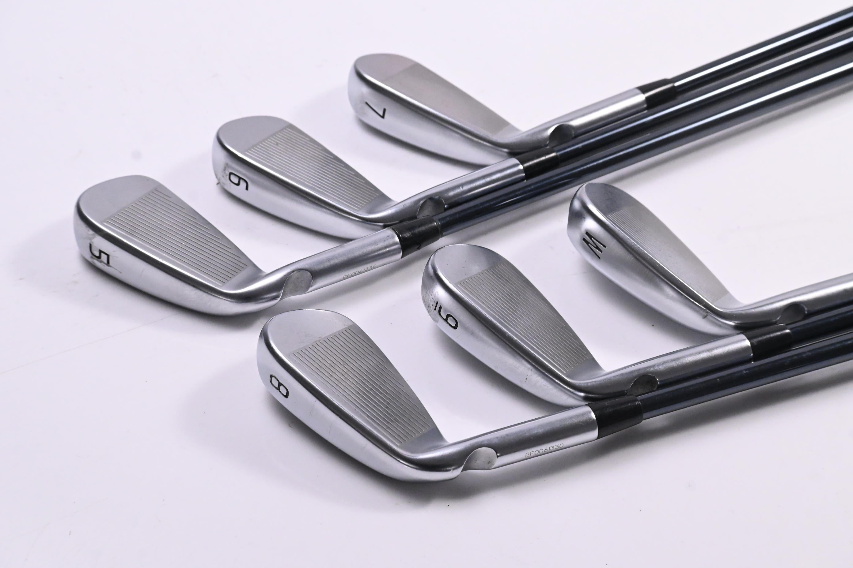 Ping i530 Irons / 5-PW / Orange Dot / Regular Flex Recoil DART 75 Shafts