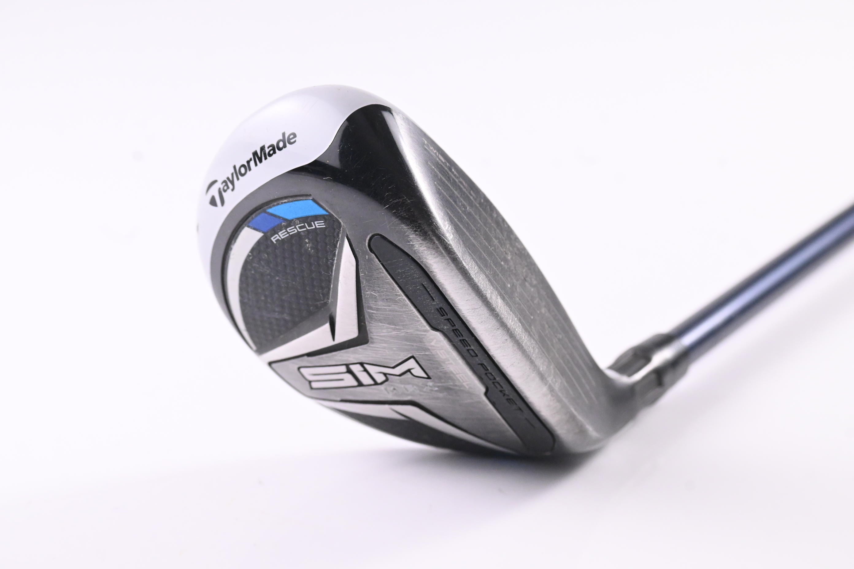 Taylormade SIM Max #3 Hybrid / 19 Degree / Stiff Flex Fujikura Ventus Blue 7