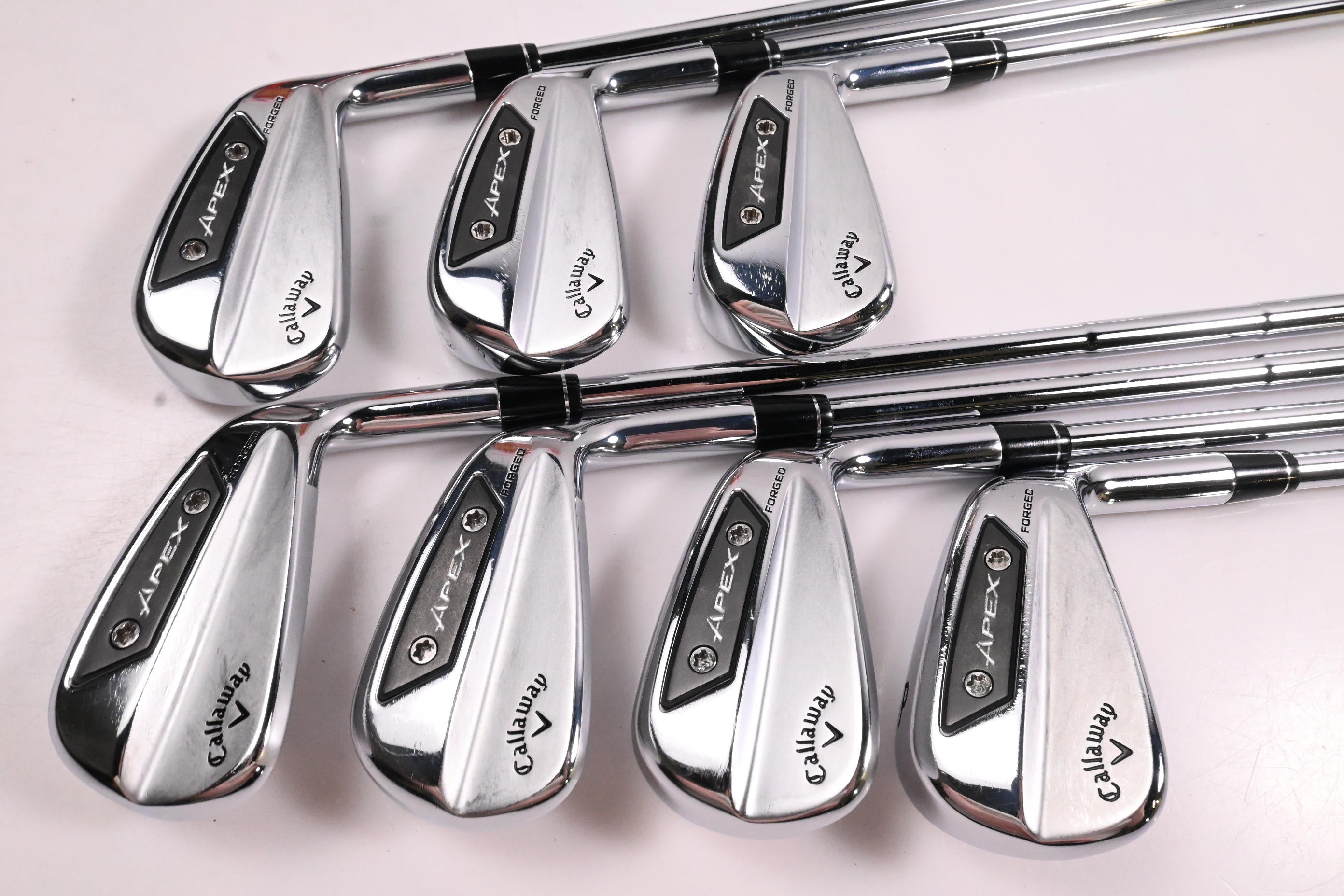 Callaway Apex Ai150 Irons / 4-PW / Stiff Flex Dynamic Gold Mid 115 S300 Shafts