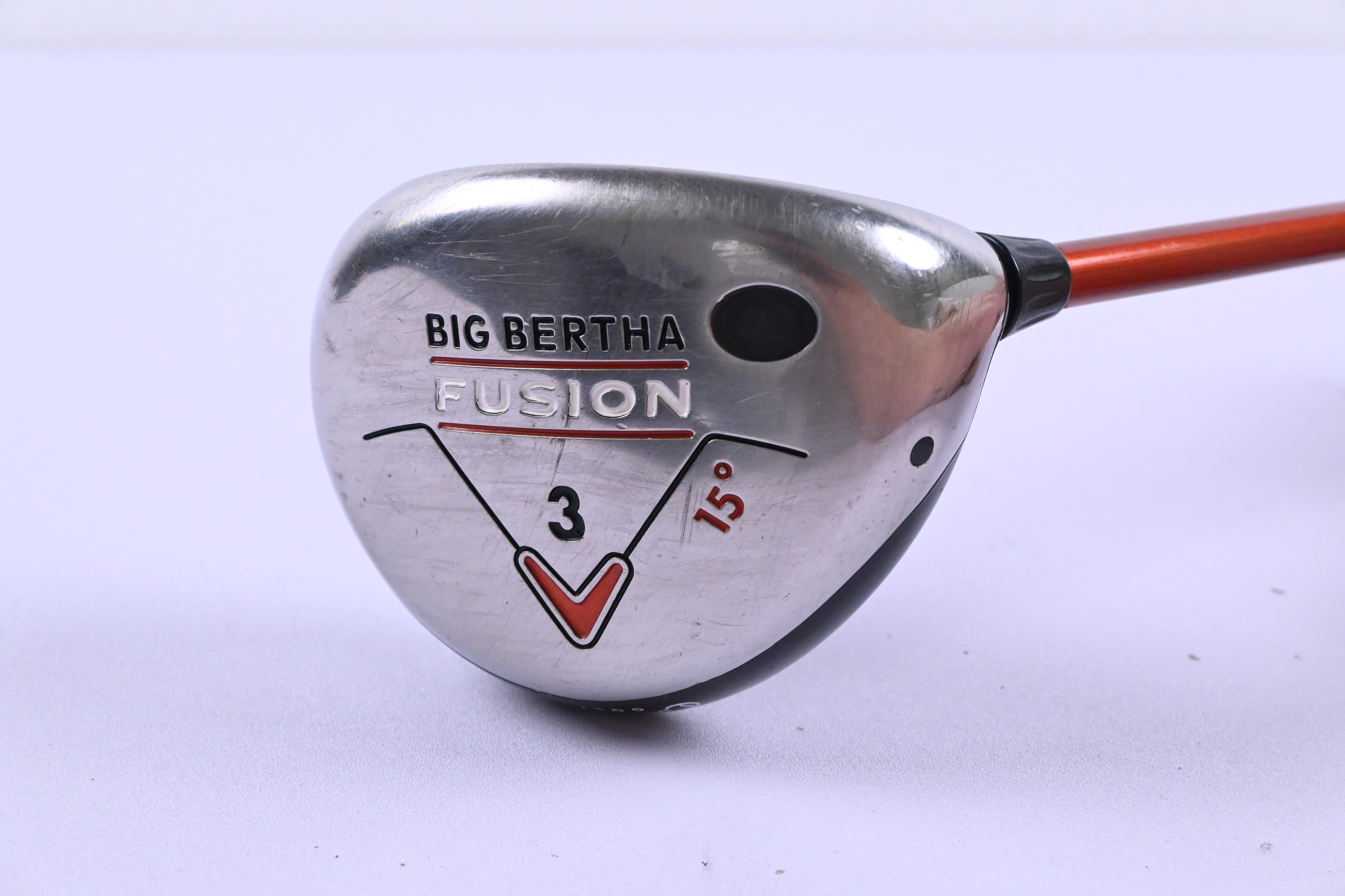 Callaway Big Bertha Fusion #3 Wood / 15 Degree / Stiff Flex Aldila NVS 55 Shaft