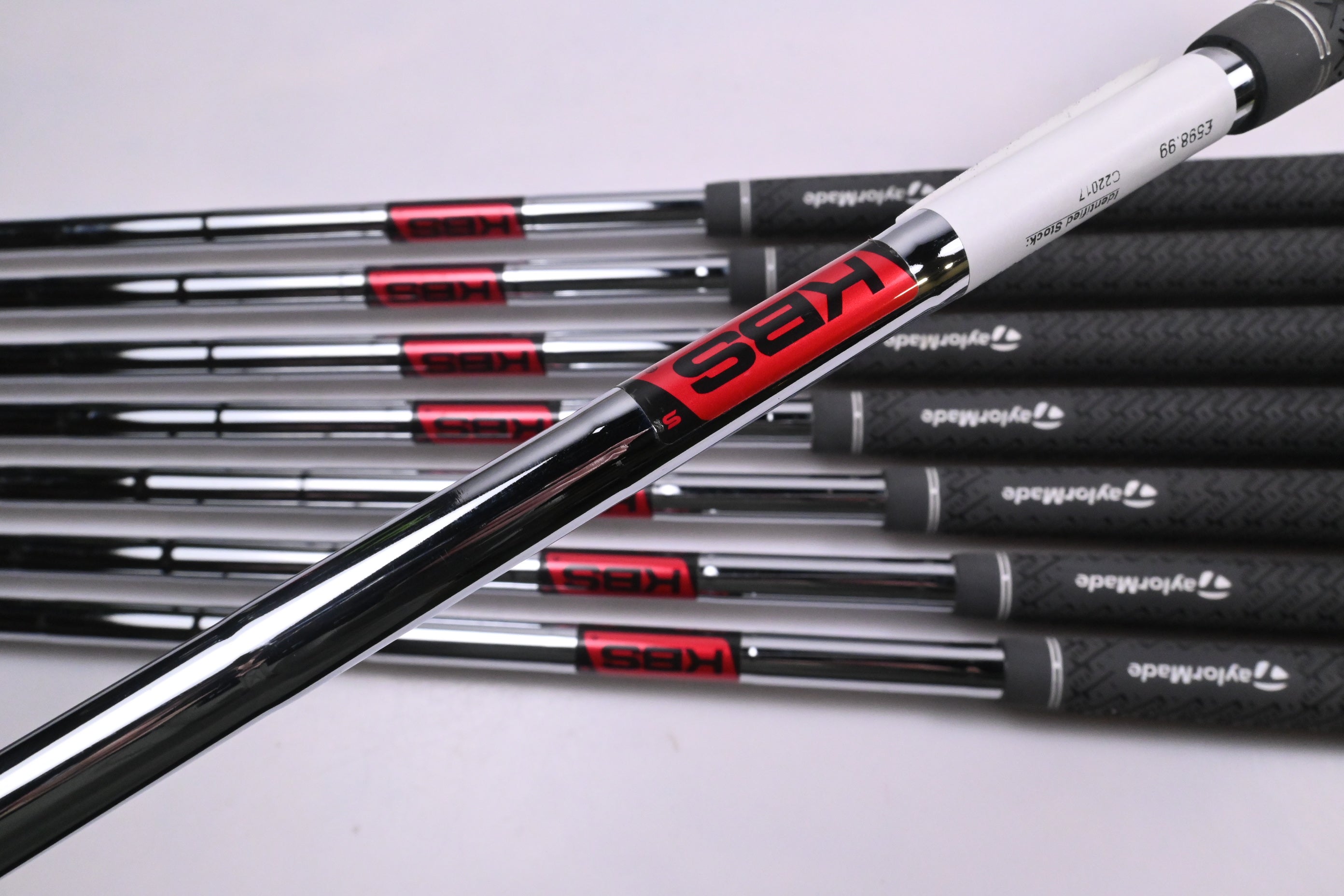 Taylormade P7MC 2023 Irons / 3-PW / Stiff Flex KBS Tour Shafts