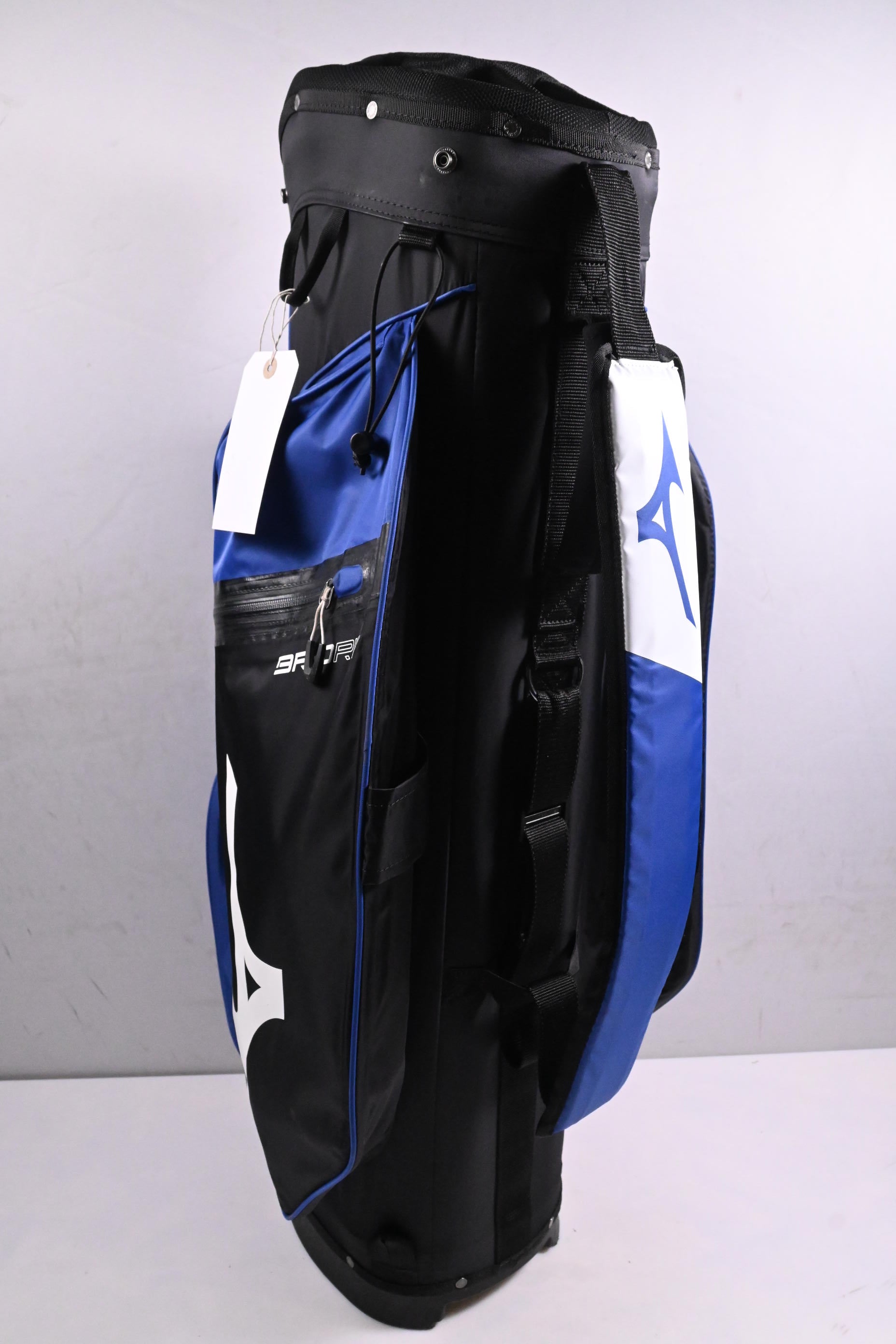 Mizuno BR-DriC Cart Bag / 14-Way Divider / Black, Blue