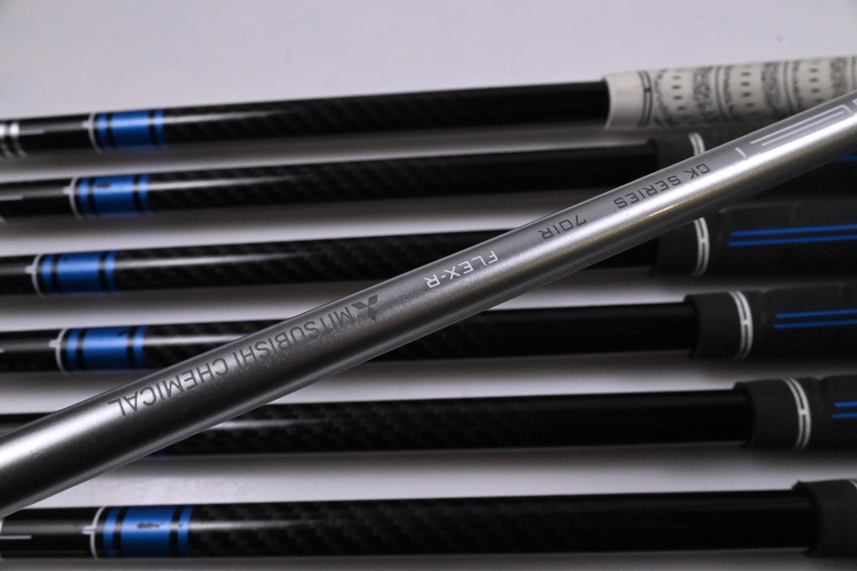 Taylormade M3 Irons / 4-PW+AW+SW / Regular Flex Tensei CK Blue 70IR Shafts
