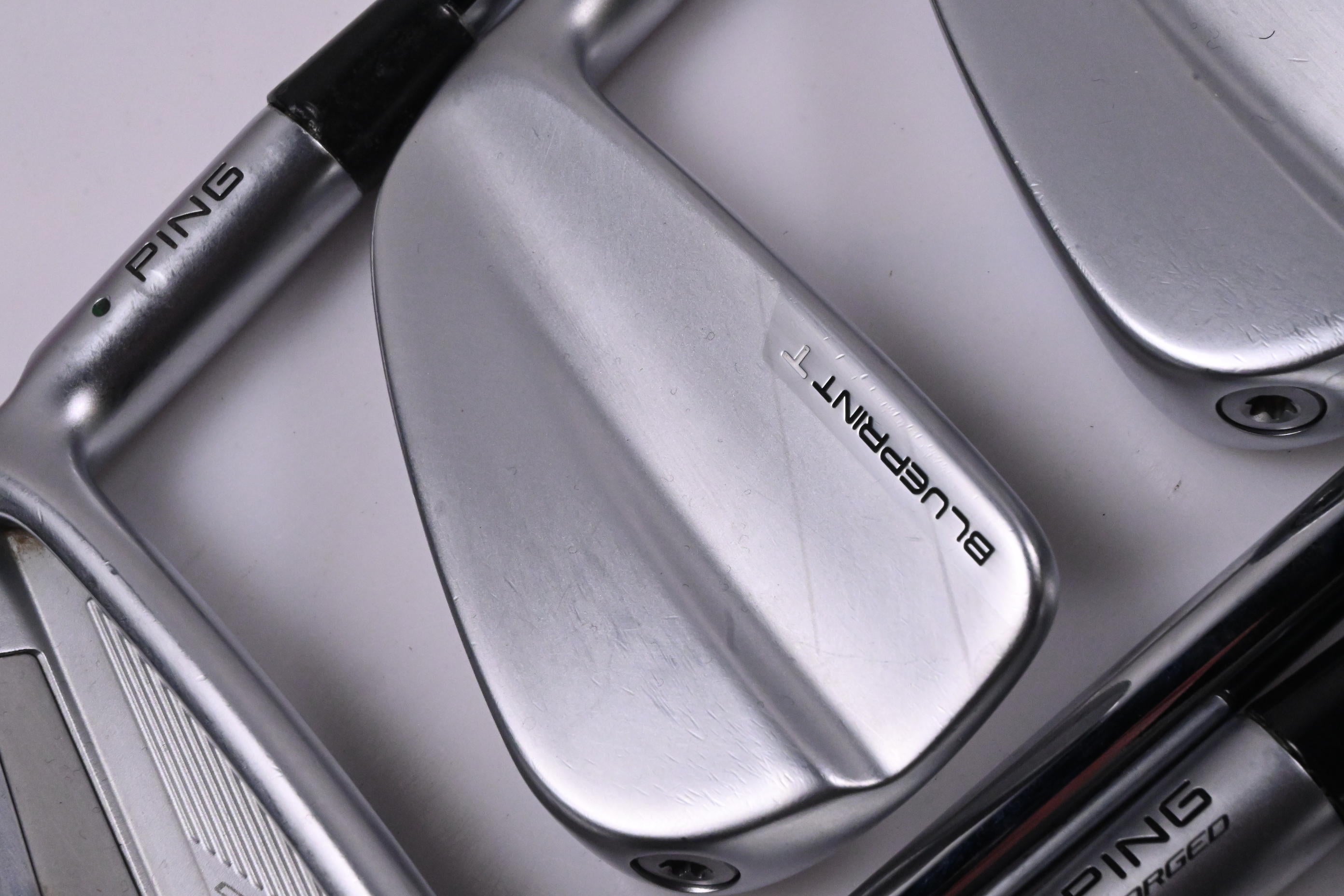 Ping Blueprint S/T Irons / 4-PW / Green Dot / X-Flex Project X LZ 125 Shafts