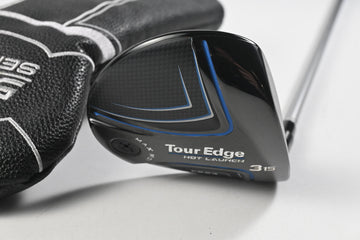 Tour Edge Hot Launch C524 #3 Wood / 15 Degree / Regular Flex Aldila Ascent 50