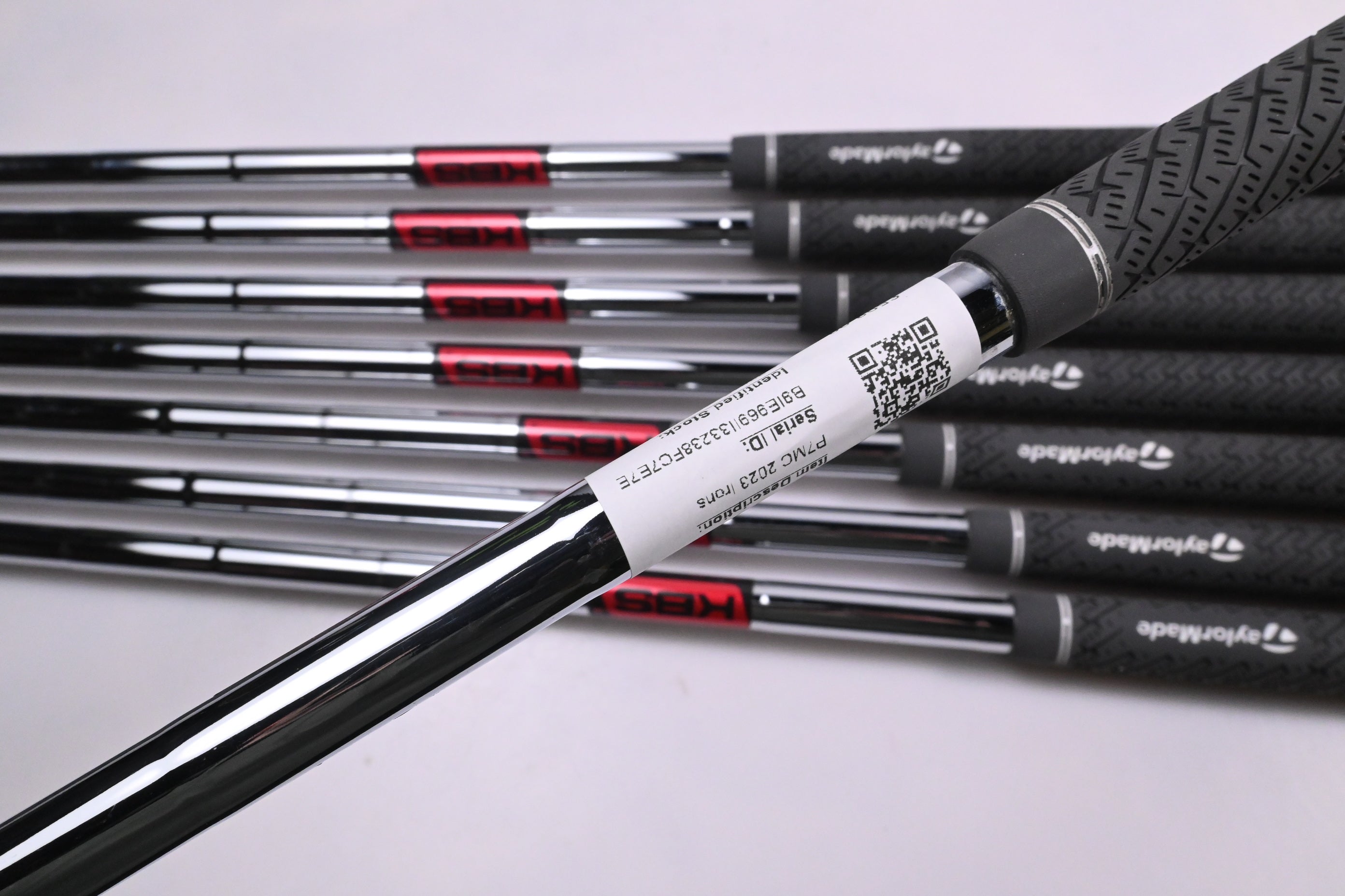 Taylormade P7MC 2023 Irons / 3-PW / Stiff Flex KBS Tour Shafts