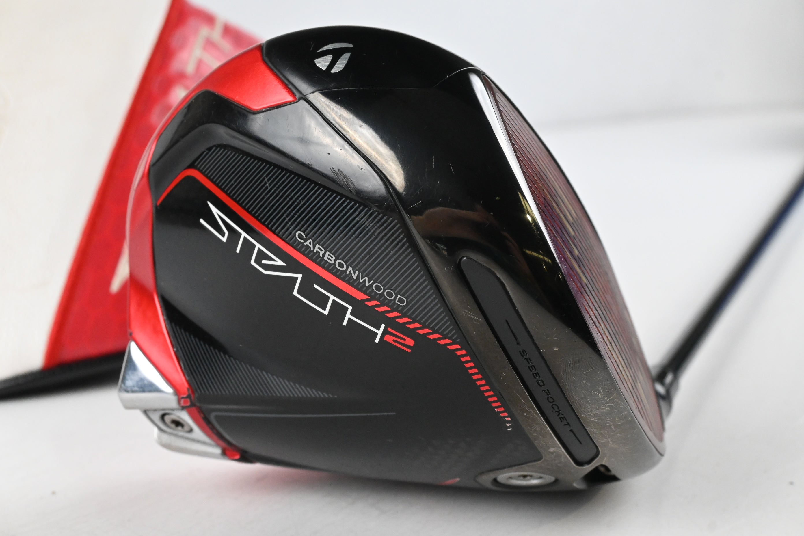 Taylormade Stealth 2 Driver / 10.5 Degree / Stiff Flex Hzrdus Smoke Red RDX 60