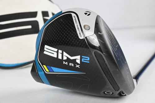 Taylormade SIM2 Max Driver / 10.5 Degree / Regular Flex Fujikura Ventus Blue 5