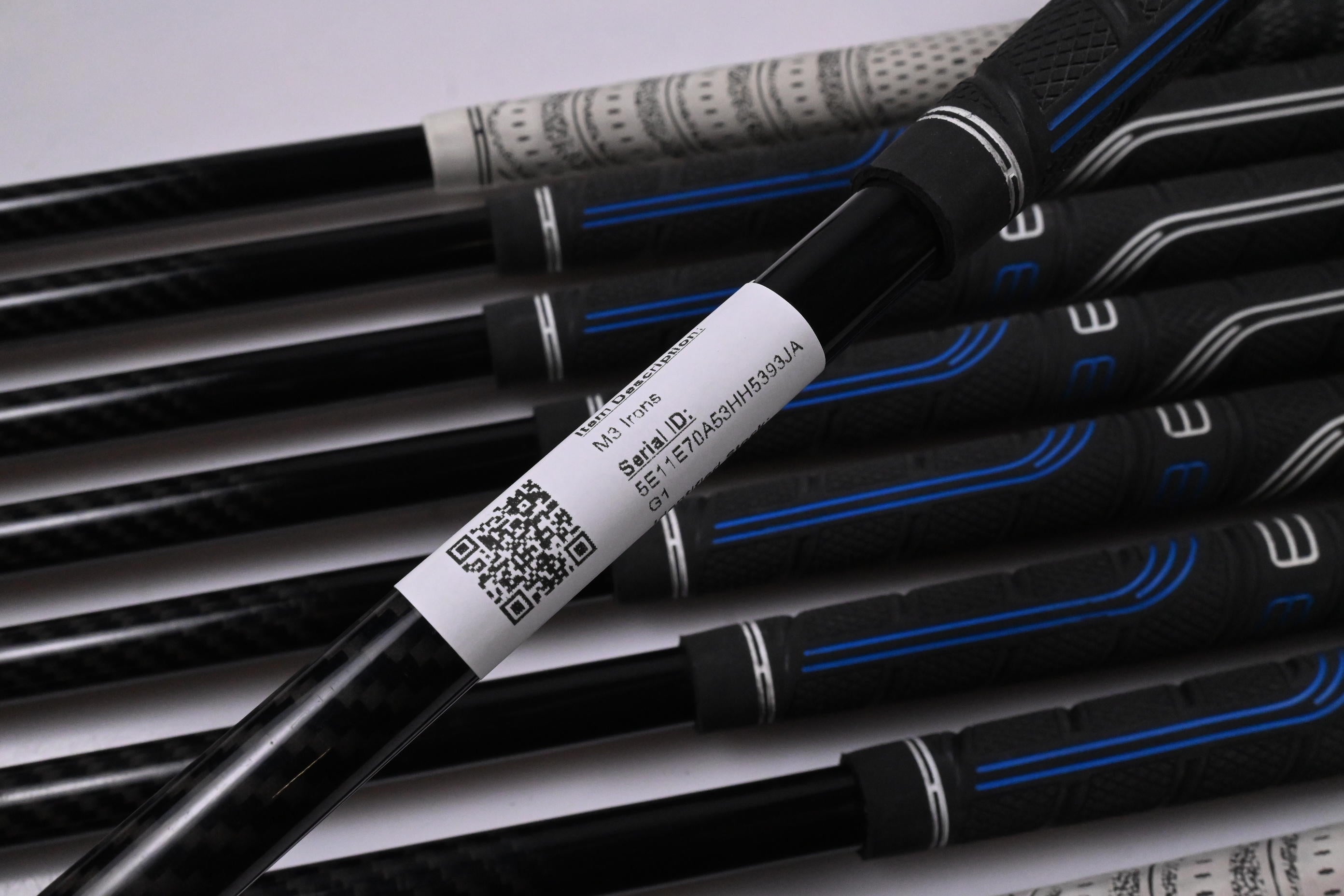 Taylormade M3 Irons / 4-PW+AW+SW / Regular Flex Tensei CK Blue 70IR Shafts