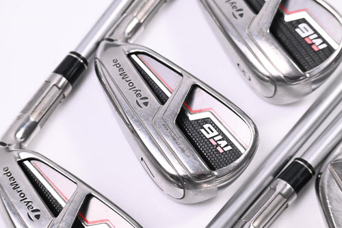 Ladies Taylormade M6 Irons / 6-PW+GW+SW / Ladies Flex Taylormade 45 Shafts