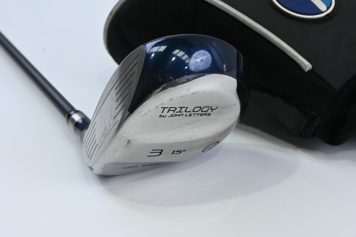 Left Hand John Letters Trilogy #3 Wood / 15 Degree / Regular Flex John Letters