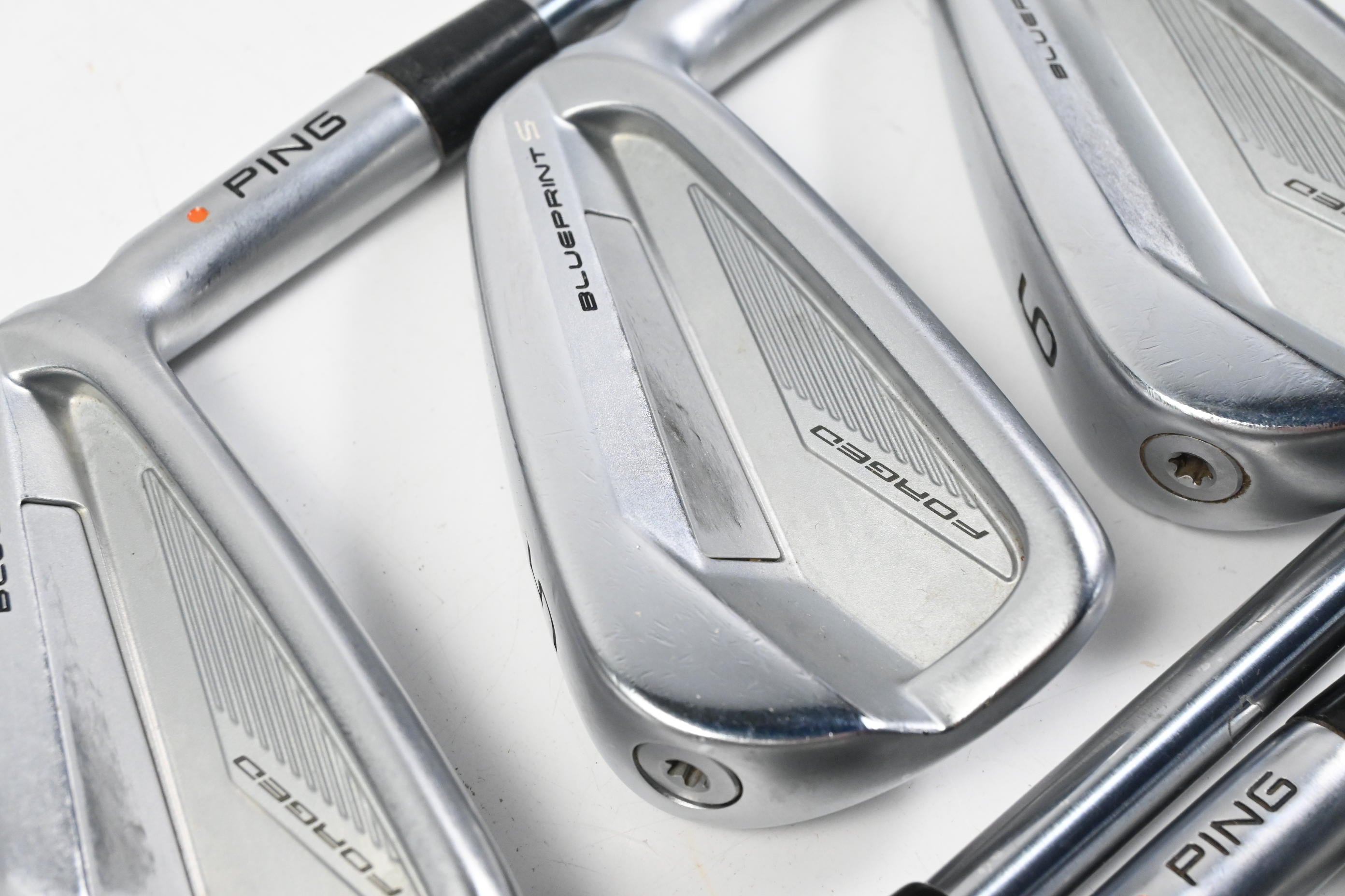 Ping Blueprint S Irons / 4-PW / Orange Dot / Stiff Flex Project X PXi Shafts