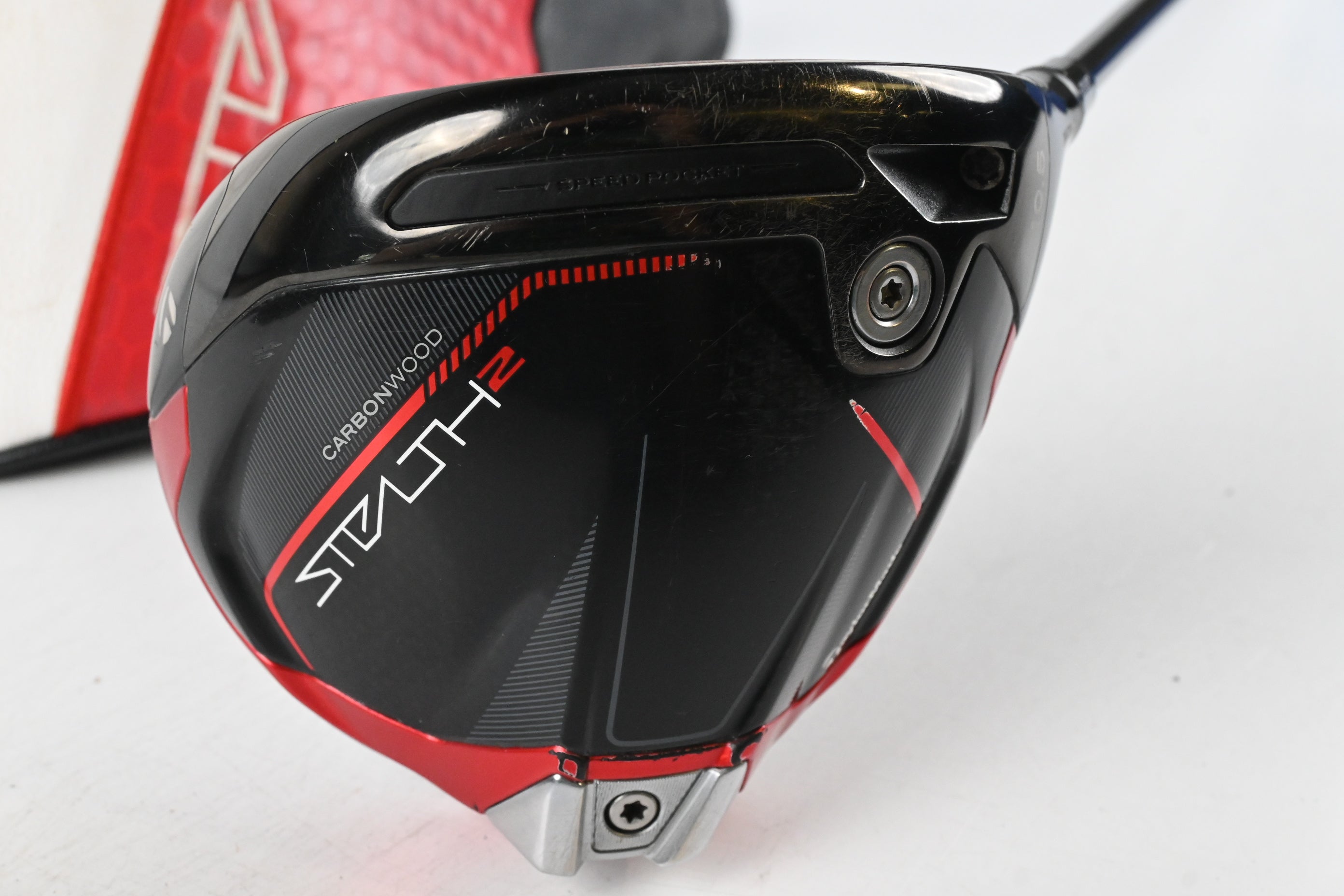 Taylormade Stealth 2 Driver / 10.5 Degree / Stiff Flex Hzrdus Smoke Red RDX 60
