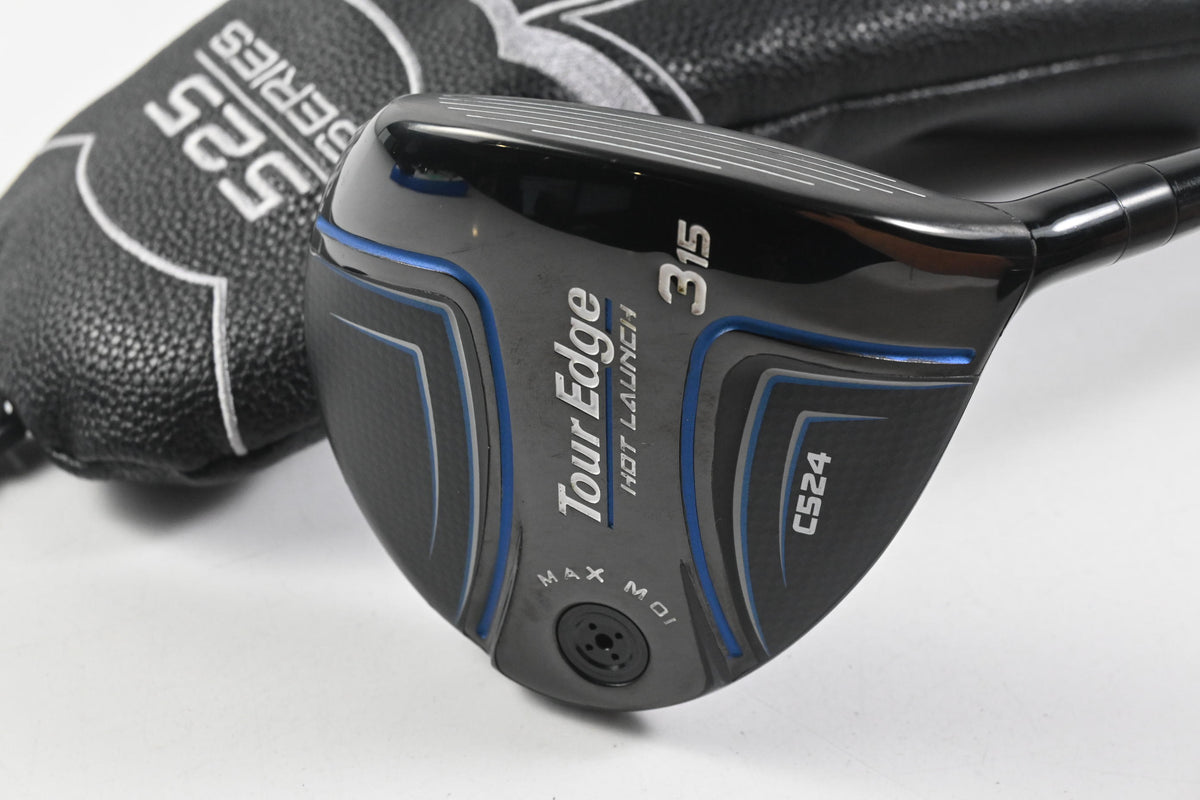 Tour Edge Hot Launch C524 #3 Wood / 15 Degree / Regular Flex Aldila Ascent 50