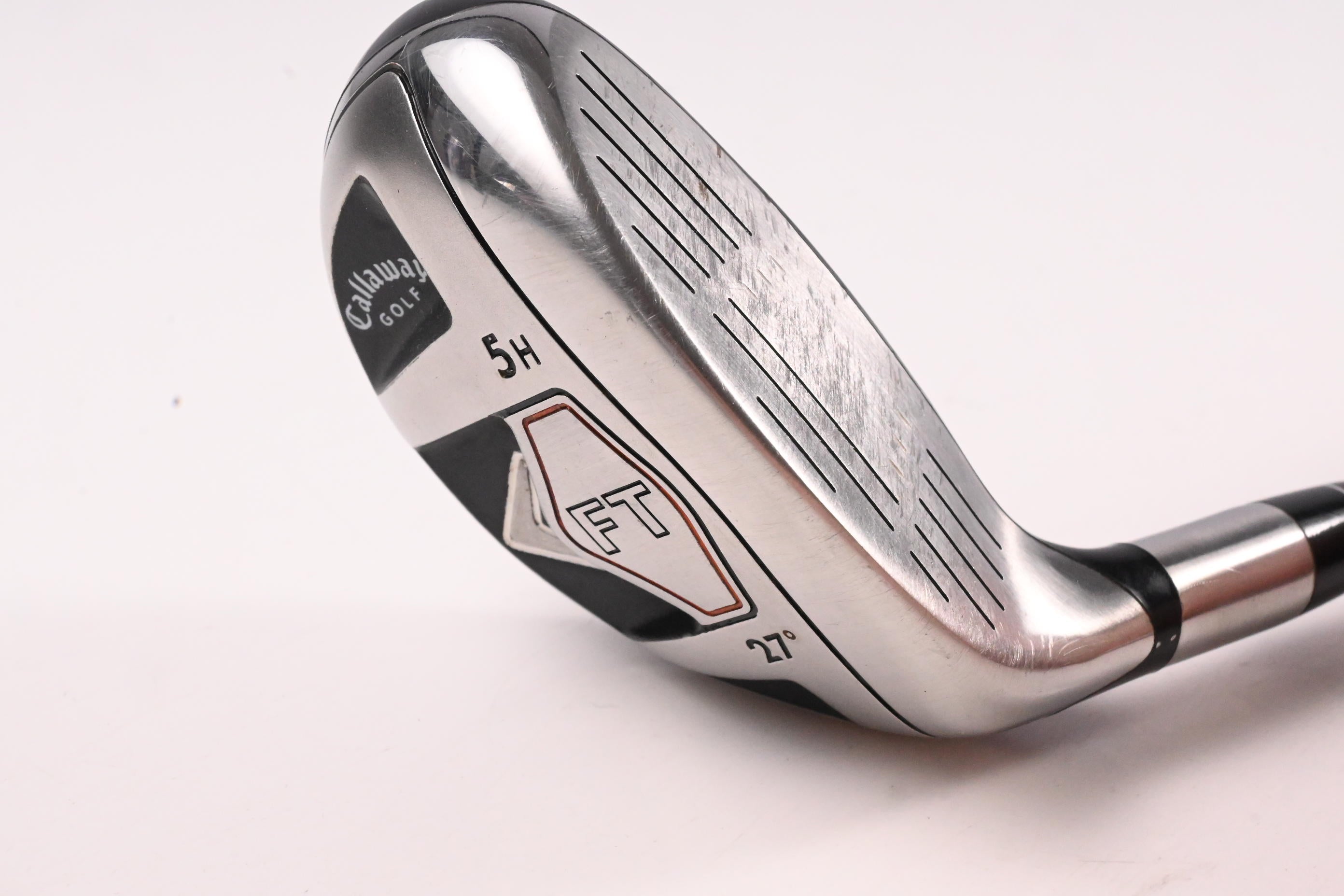 Callaway FT #5 Hybrid / 27 Degree / Senior Flex Fujikura Hybrid Shaft